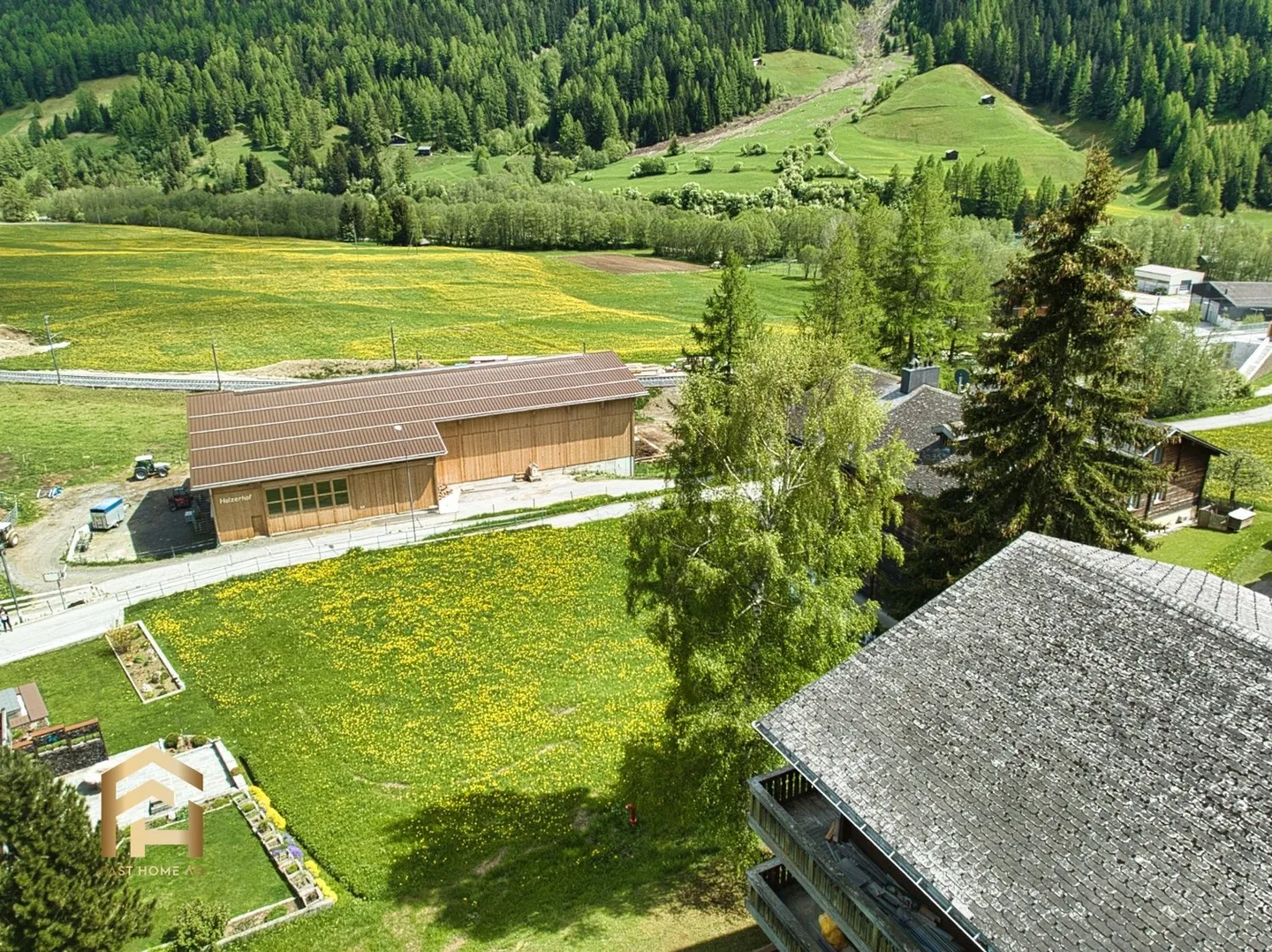 Terreno edificabile da sogno in una posizione soleggiata nel cuore di Gluringen - Goms - Foto 4 di 9