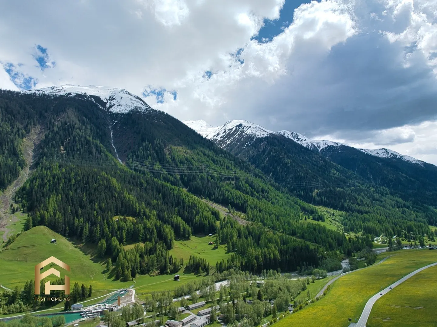Terreno edificabile da sogno in una posizione soleggiata nel cuore di Gluringen - Goms - Foto 8 di 9