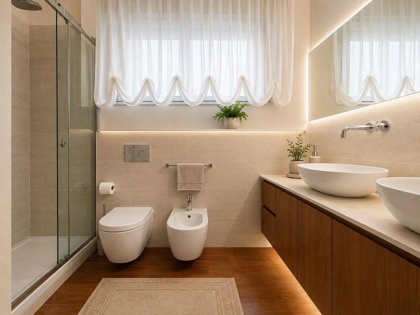 Panoramische Maisonette-Wohnung mit unabhängiger Gästesuiten... - Foto 10 von 11