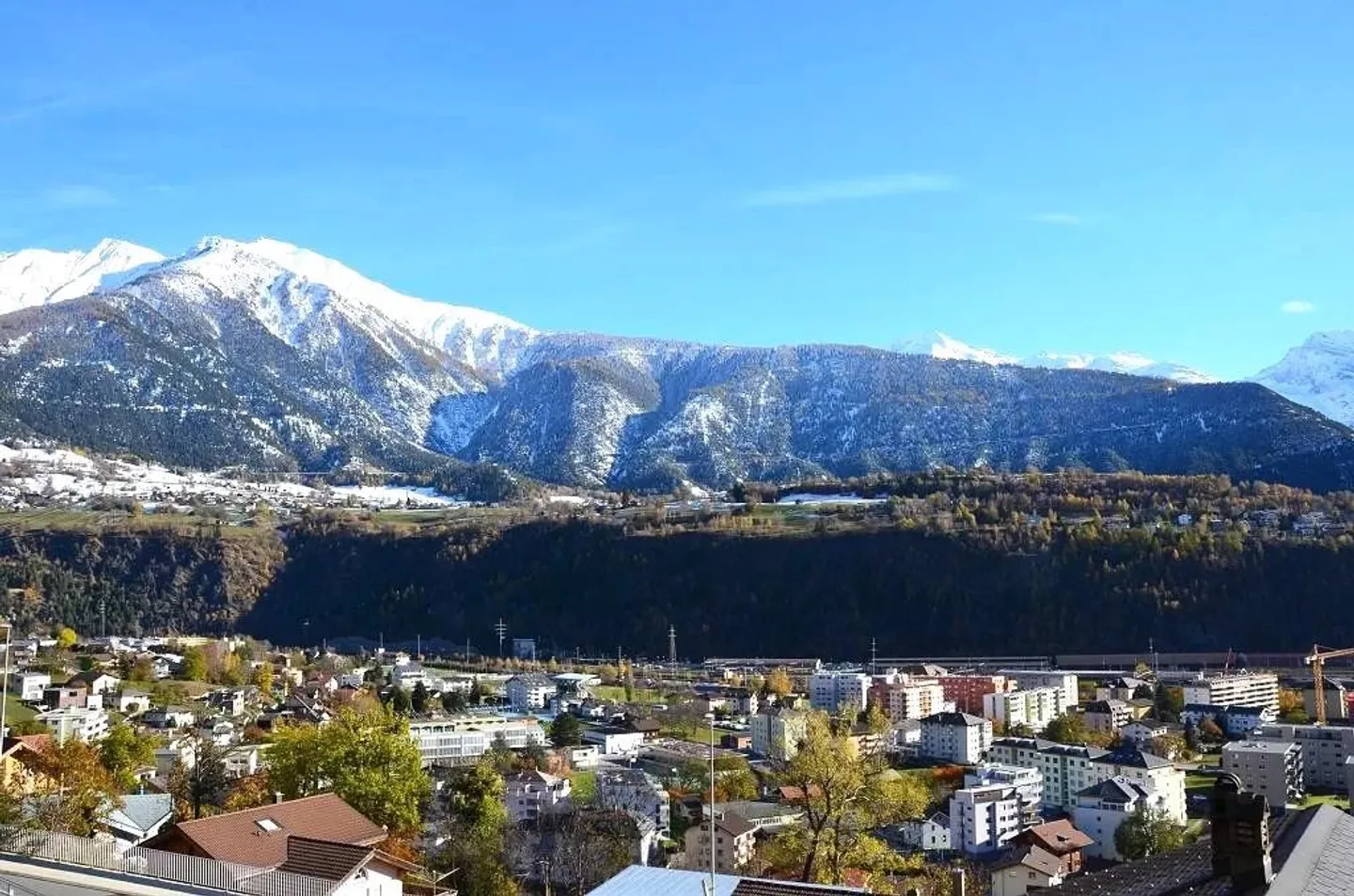 Sunny building land with panoramic view in Naters - Photo 1 of 1