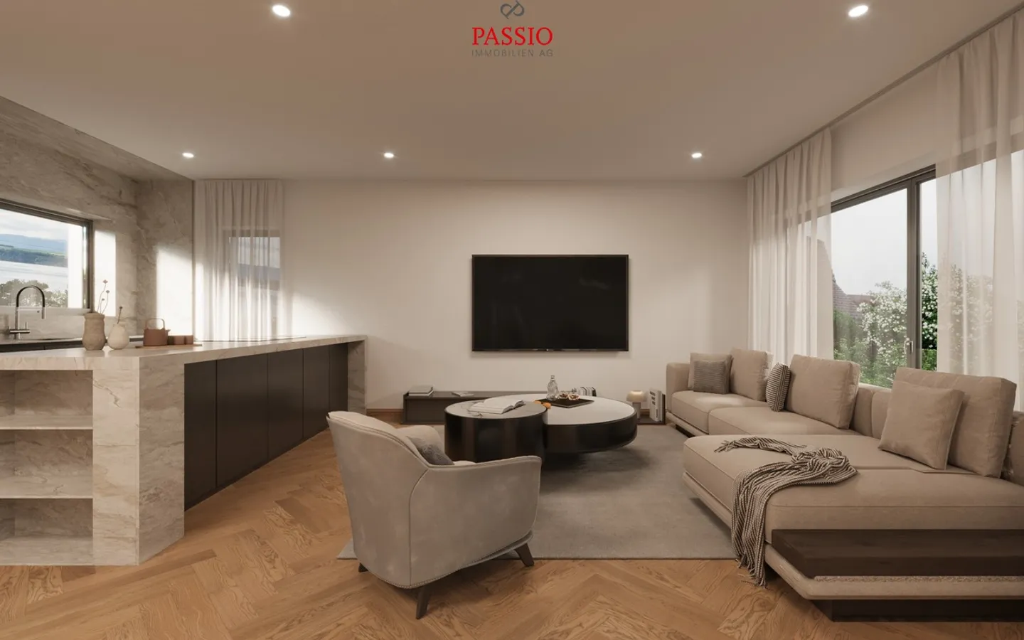 Elegante casa unifamiliare di nuova costruzione con vista lago - Foto 3 di 15