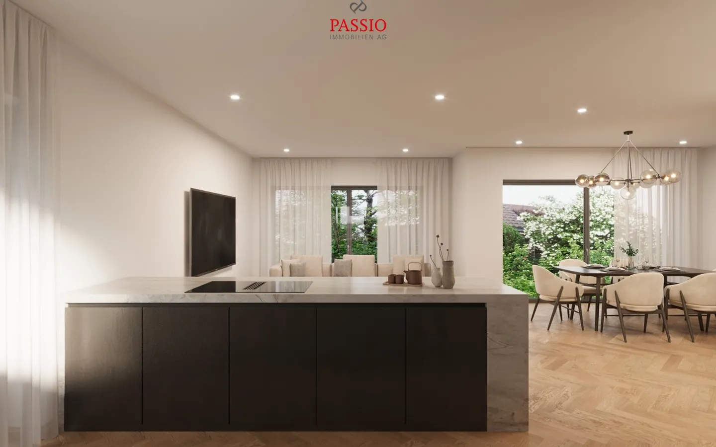 Elegante casa unifamiliare di nuova costruzione con vista lago - Foto 4 di 15
