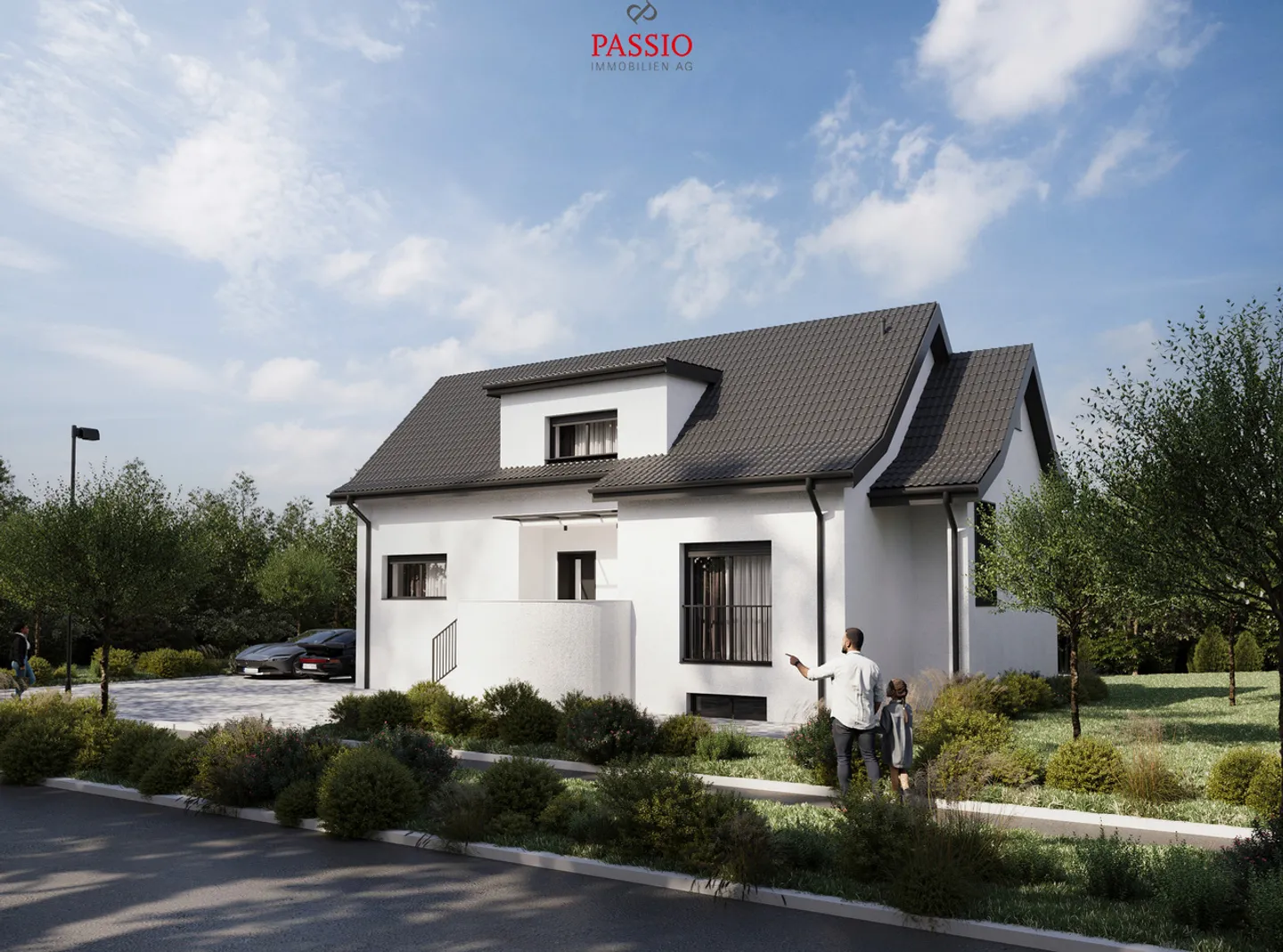 Elegante casa unifamiliare di nuova costruzione con vista lago - Foto 9 di 15