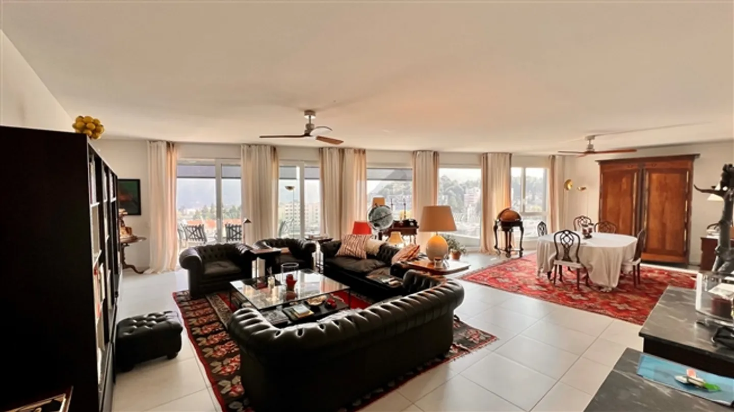 Attico in affitto vicino alla stazione ferroviaria di Lugano, Svizzera - Foto 6 di 14