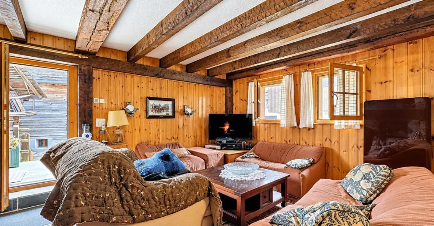 Chalet individuel 3 chambres à Bruson avec garage et carnotzet - Foto 3 di 11