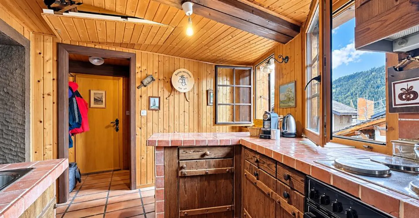 Chalet individuel 3 chambres à Bruson avec garage et carnotzet - Foto 7 di 11