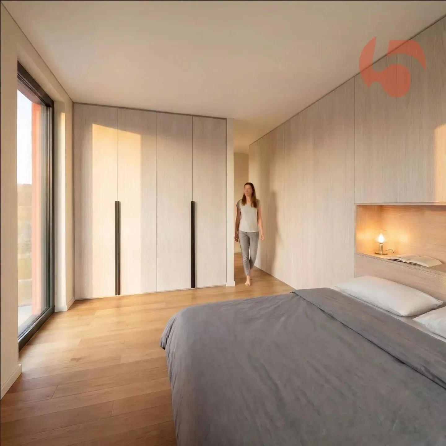 3,5 pièces nouveau duplex sous les combles avec balcon orienté sud - Photo 3 sur 5