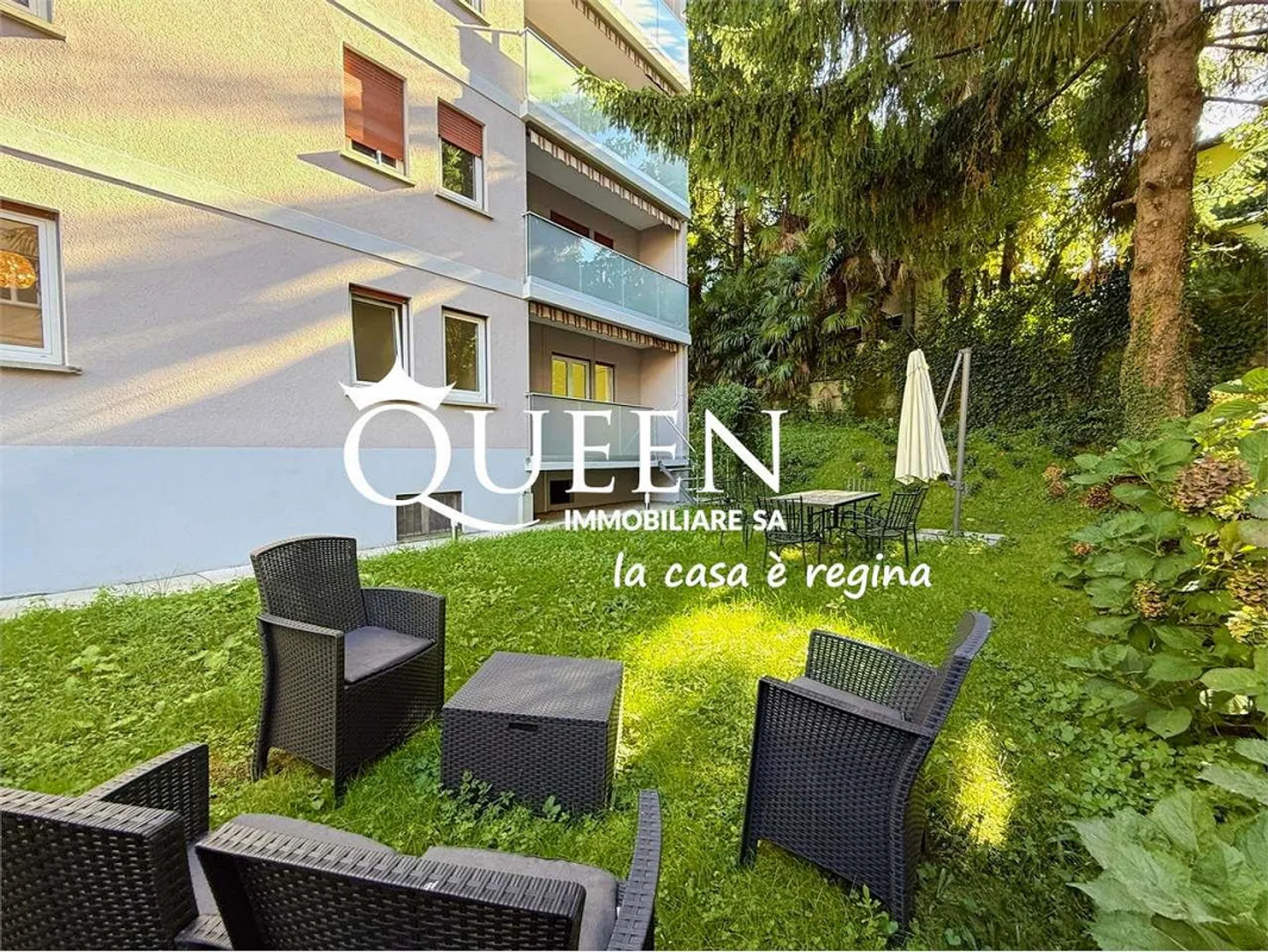 Massagno: 3,5-Zimmer-Wohnung, 80 qm, mit Garten von ca. 200 qm. - Foto 13 von 13