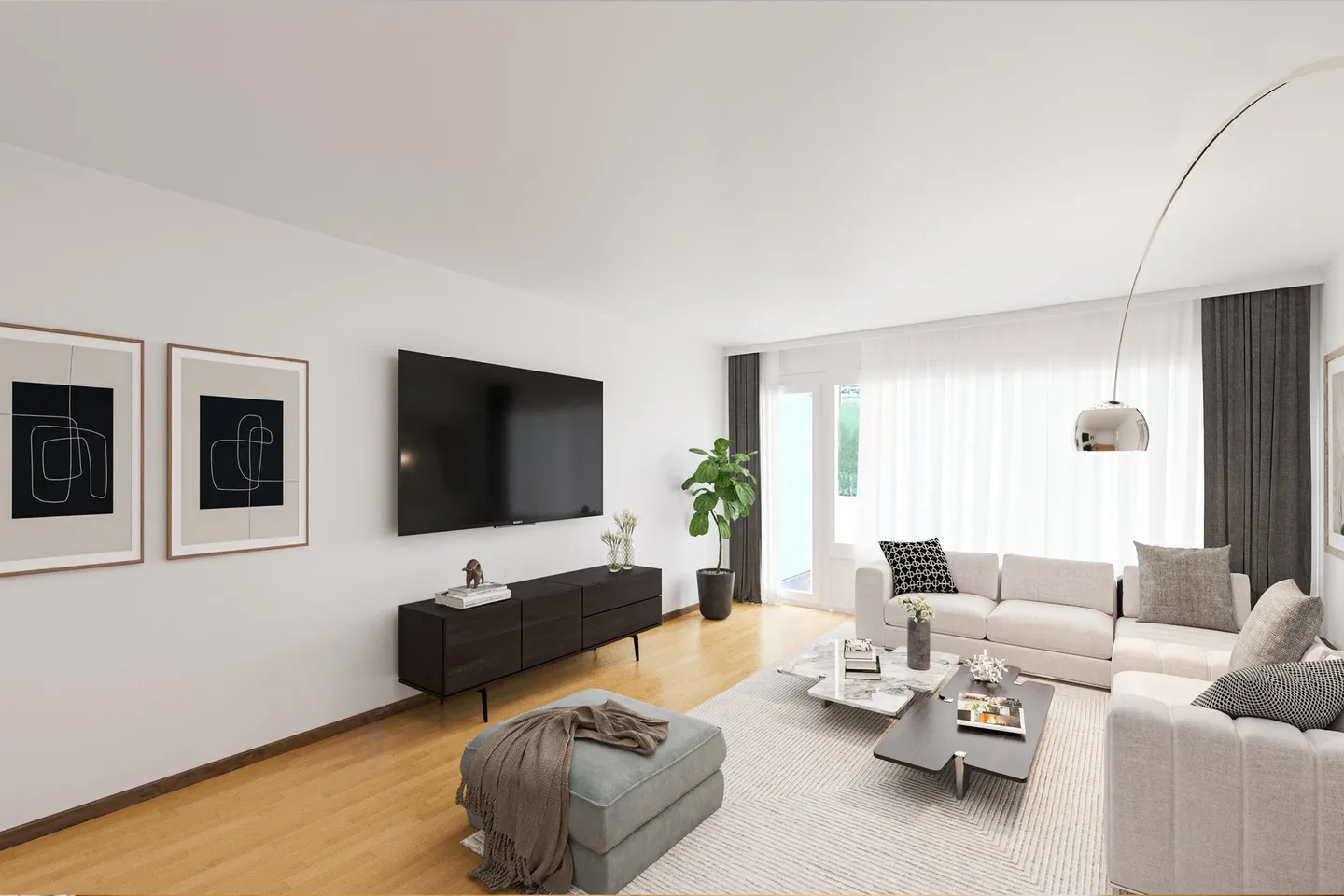 Appartement Familial Spacieux - Photo 2 sur 13