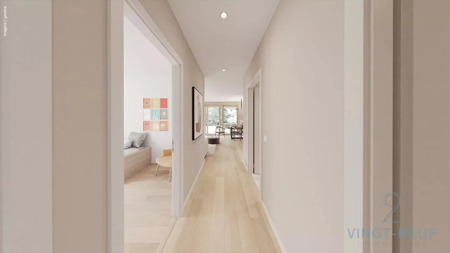appartamenti di 4.5 stanze con giardino a Onex - Foto 3 di 11