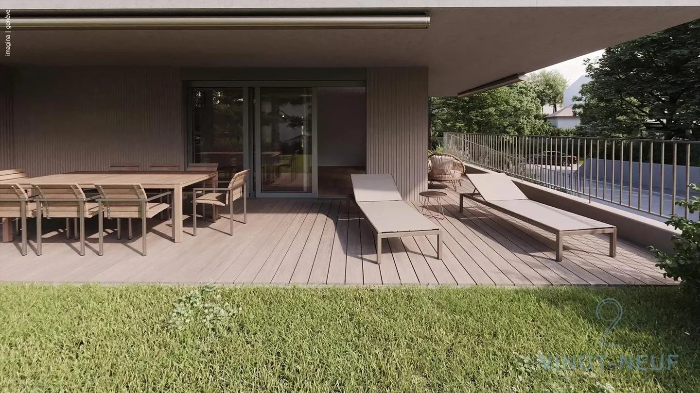 appartamenti di 4.5 stanze con giardino a Onex - Foto 6 di 11