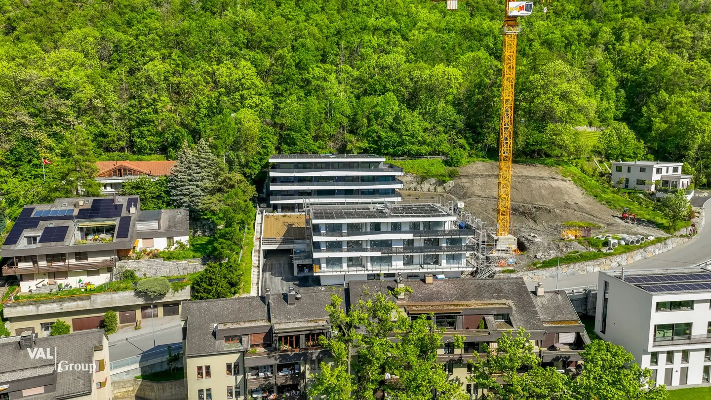 Prêt à emménager : appartement neuf de 3,5 pièces dans un bel emplacement élevé - Photo 13 sur 23