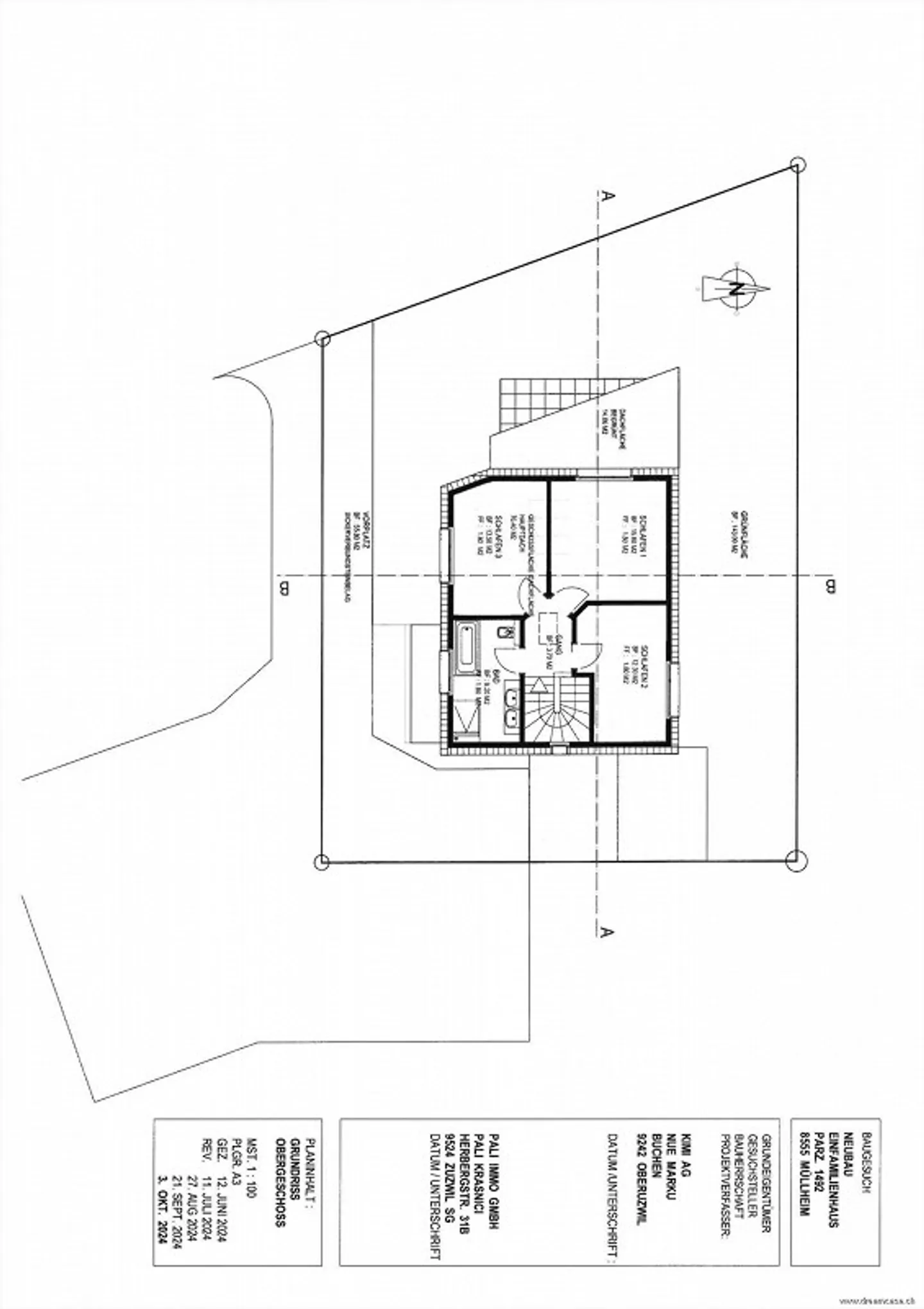 New building, living near the train station and center at the southern edge of the village - Photo 9 of 10