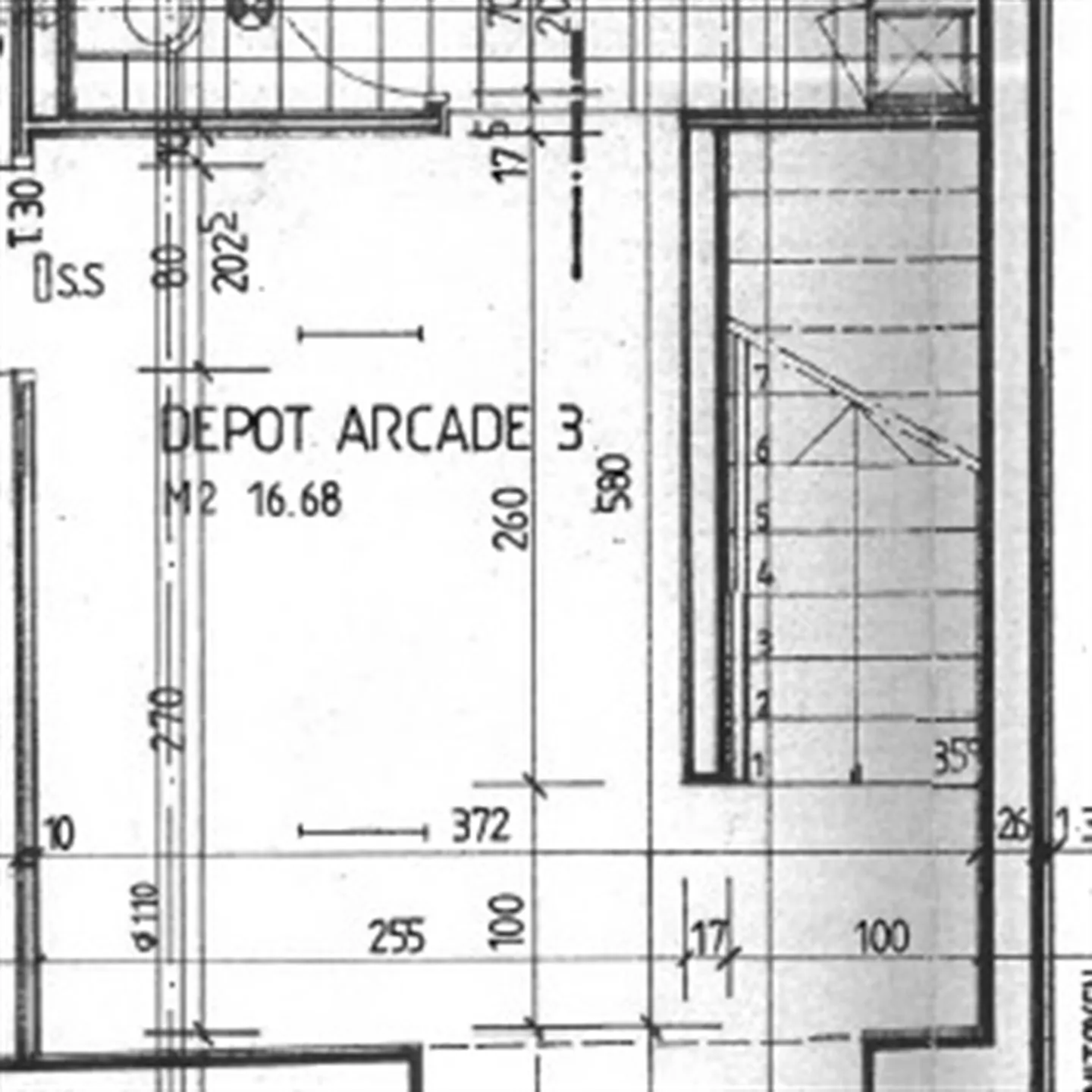 Arcade di circa 50 m2 al piano terra - Foto 4 di 4