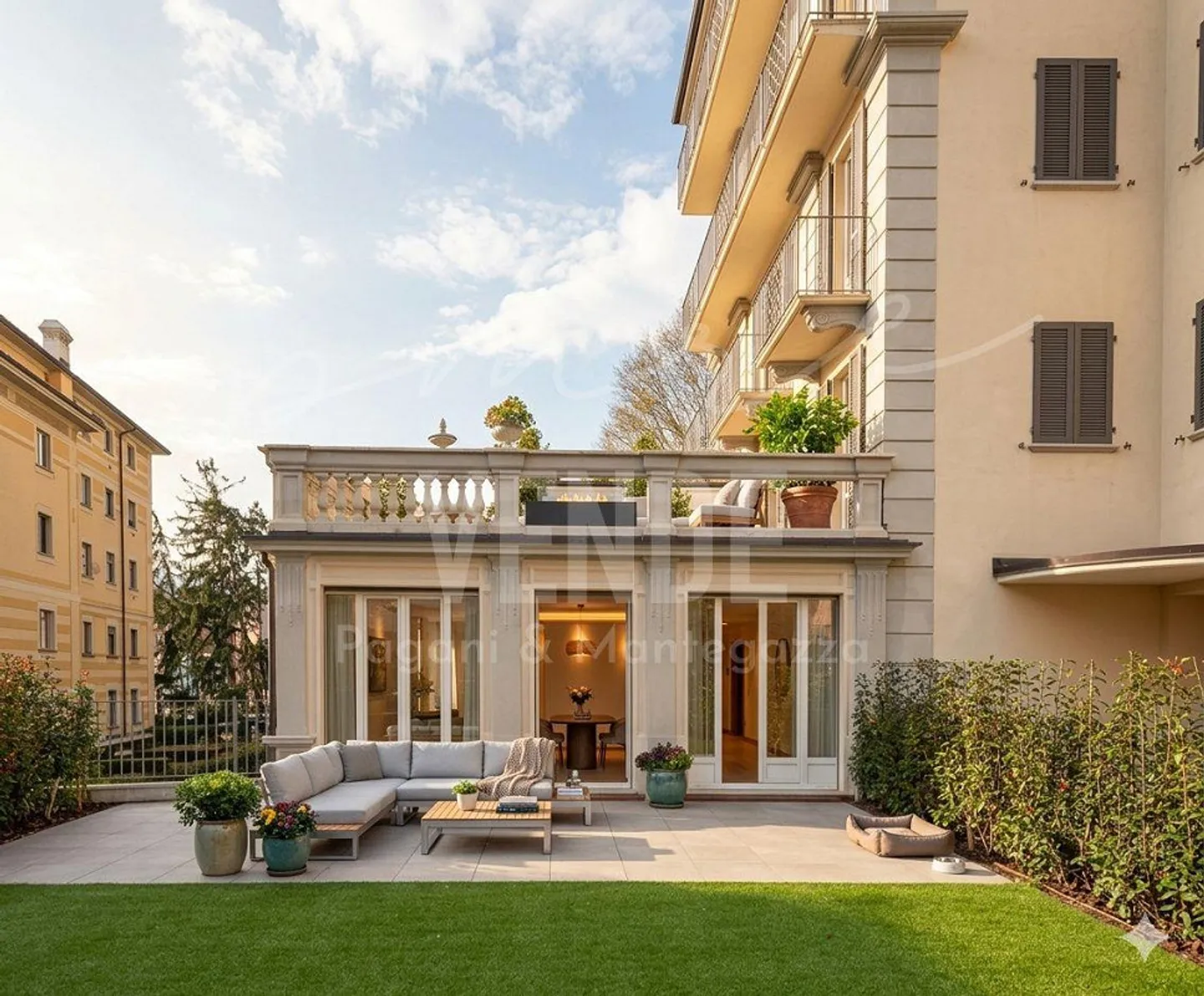 Ampio appartamento con giardino di 4,5 locali a Lugano (seconda casa) - Foto 1 di 11