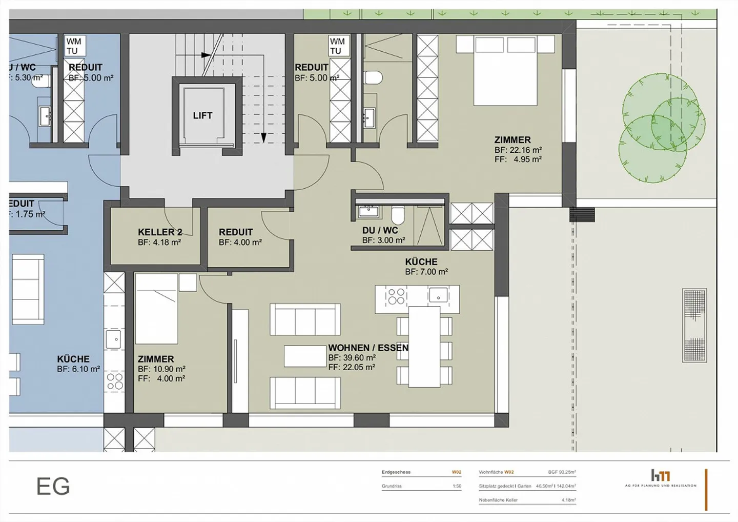 Modern 3.5-room new apartment with lake view in Wilen near Wollerau - Photo 3 of 3