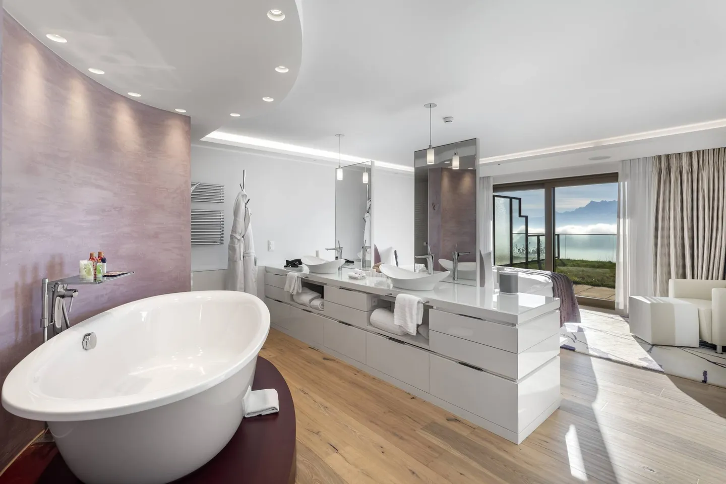 Somptueux appartement de 6.5 pièces avec une vue saisissante sur le lac - Foto 6 von 13