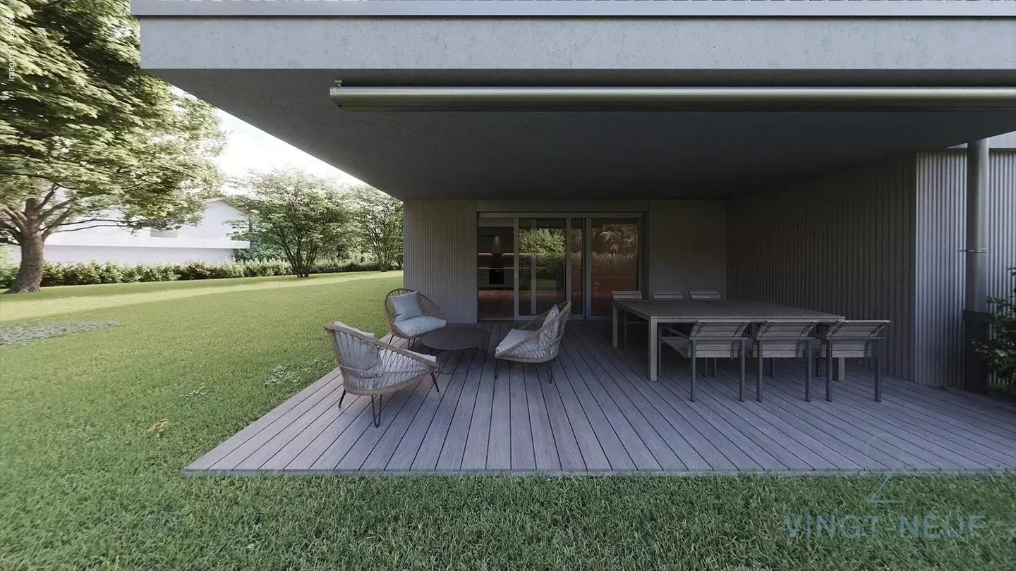 Appartamenti con 4,5 stanze e giardino a Onex - Foto 5 di 10
