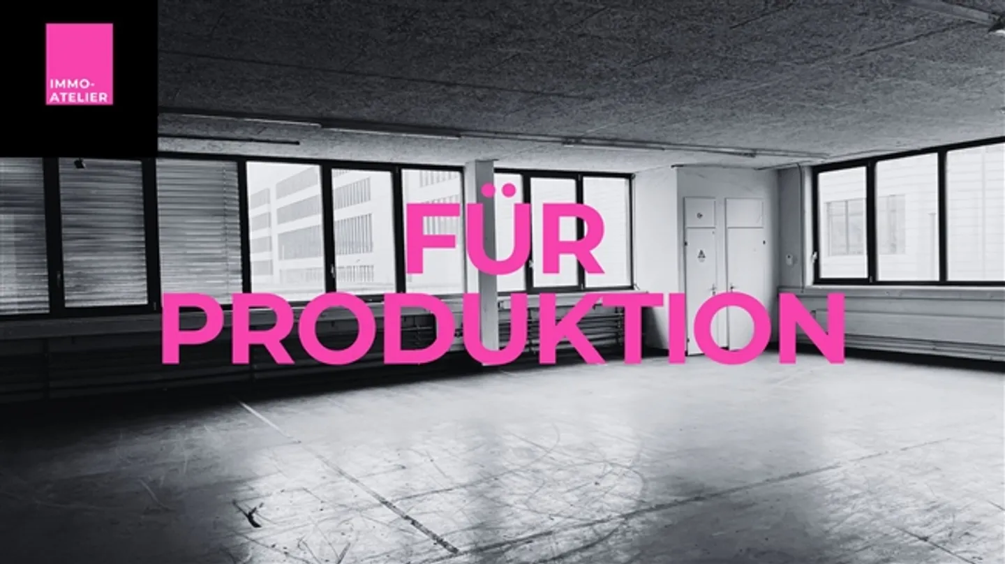 "Here we work hard, not snooze - Industrial space with power in Reinach combined" - Photo 9 of 13