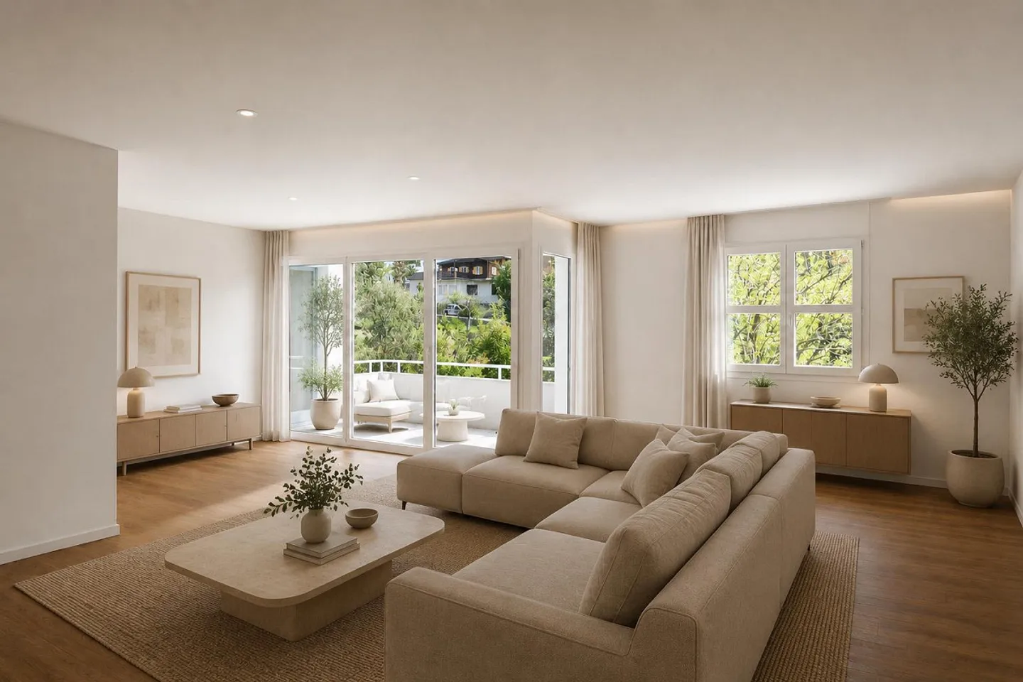Bright 4.5 room apartment in a quiet residential area - Photo 8 of 8