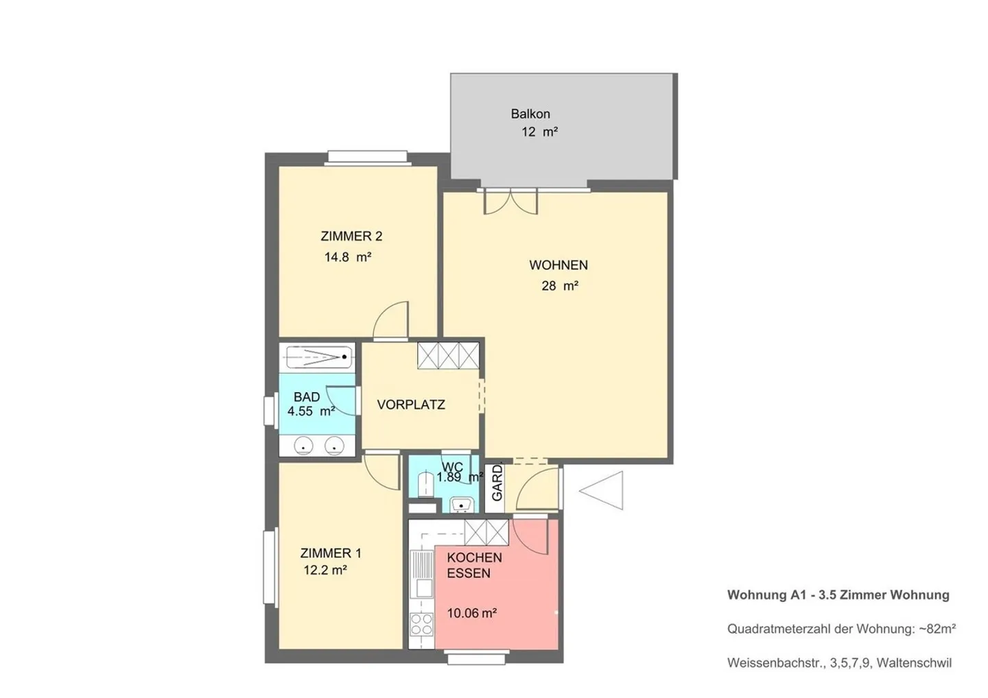 Cozy 3.5 Room Apartment Wanted - Photo 10 of 11