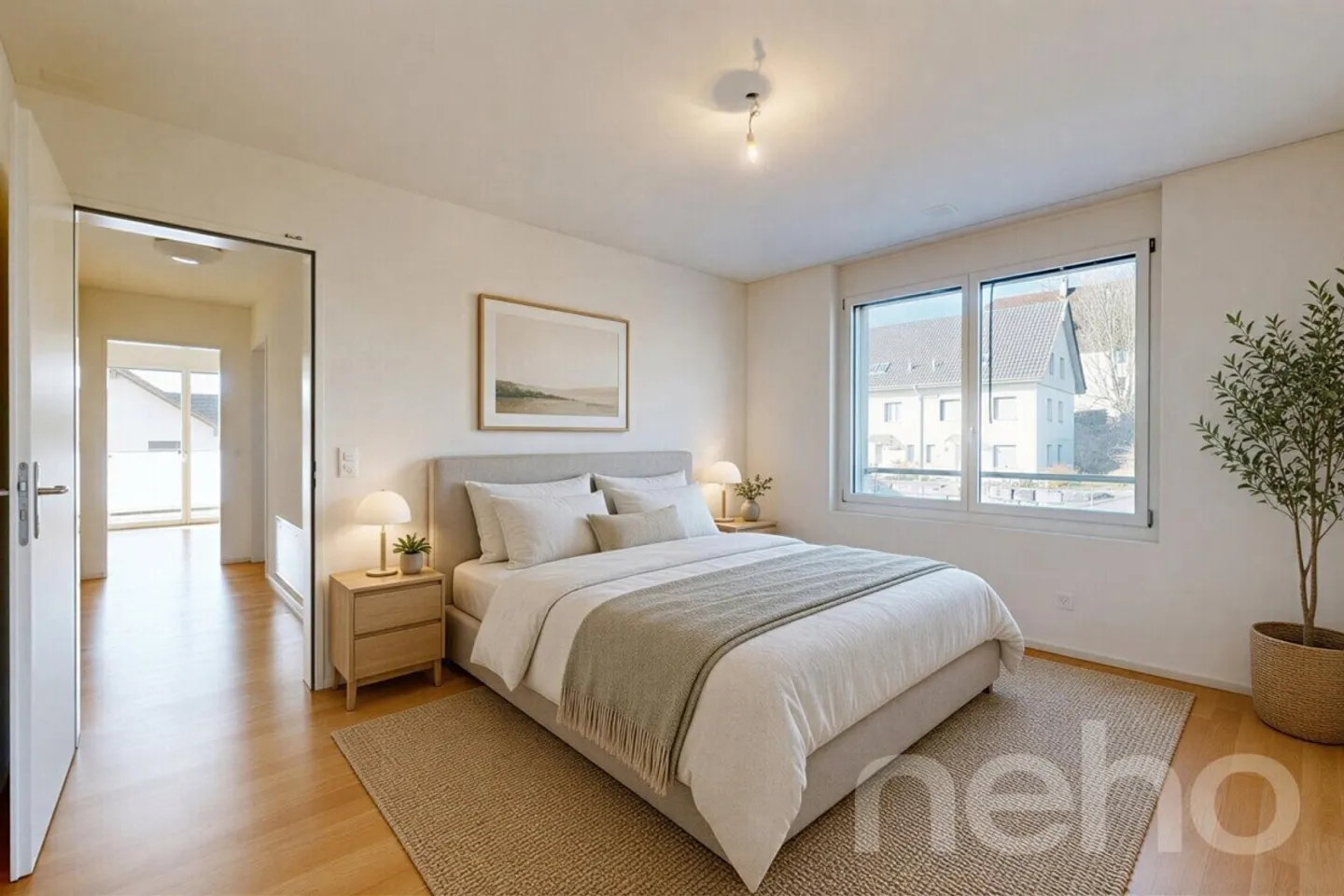 Appartement moderne 3.5 pièces avec grand balcon et option pour 2 places de parking - Photo 3 sur 12