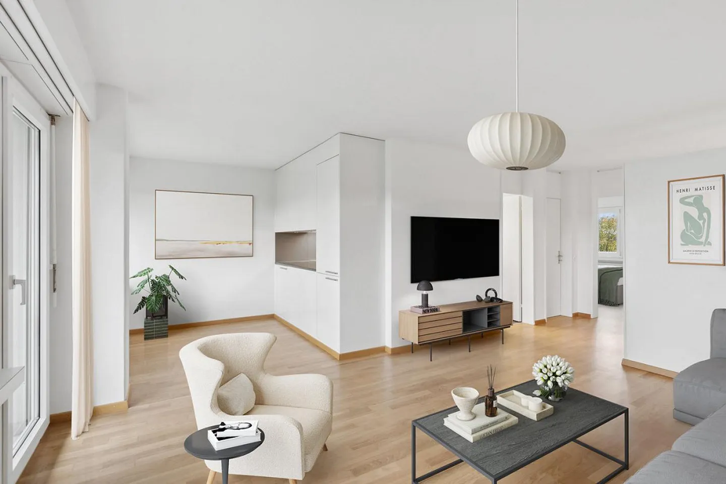 Bel appartement lumineux à louer dans un endroit calme - Photo 1 sur 10