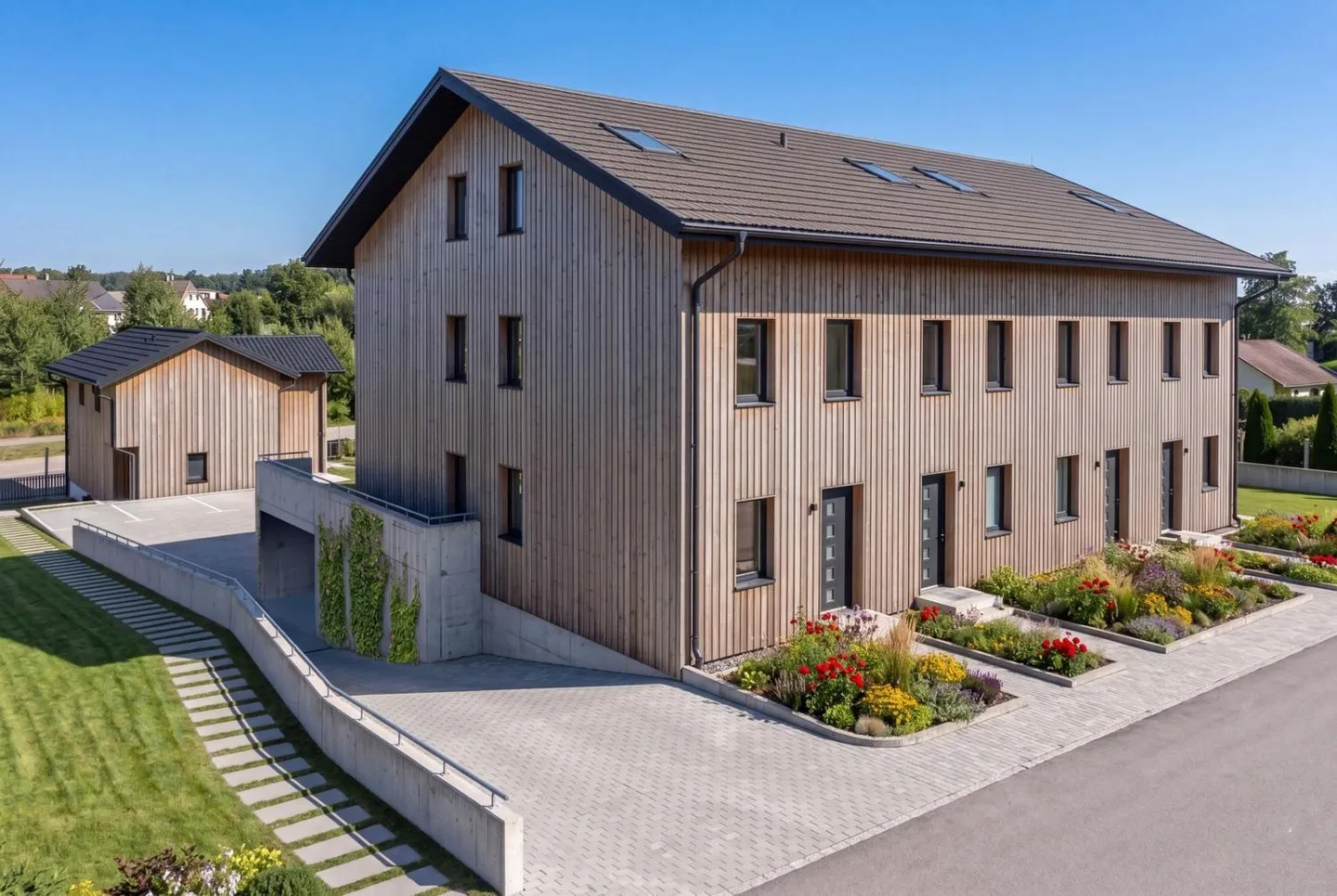 Maison Contiguë Contemporaine - Photo 11 sur 13