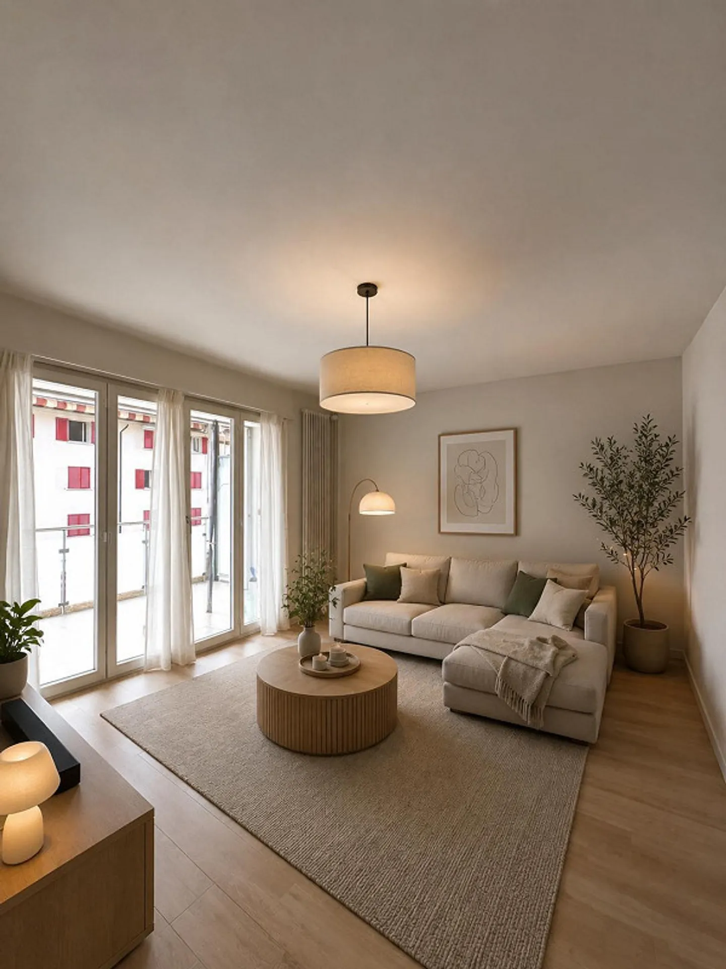Appartamento accogliente con 3 stanze e balcone in un quartiere tranquillo - Foto 3 di 5