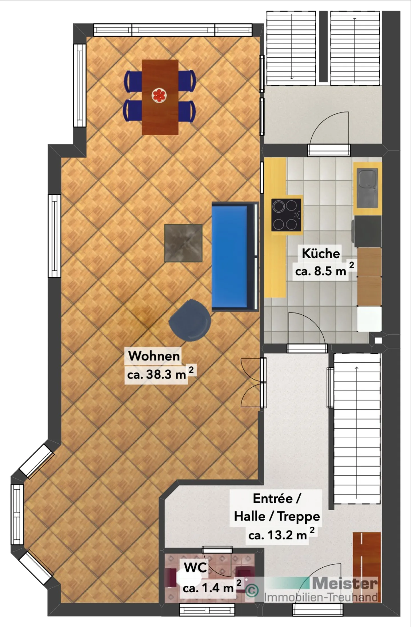 Wohnen im beliebten Borerhof-Quartier in Allschwil - Photo 14 of 16