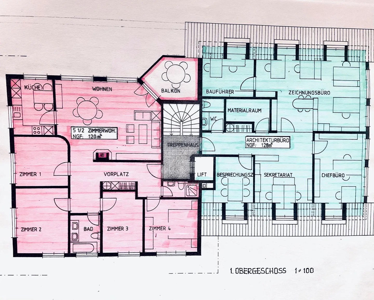 5.5 Room Apartment on the 1st Floor - Photo 5 of 5