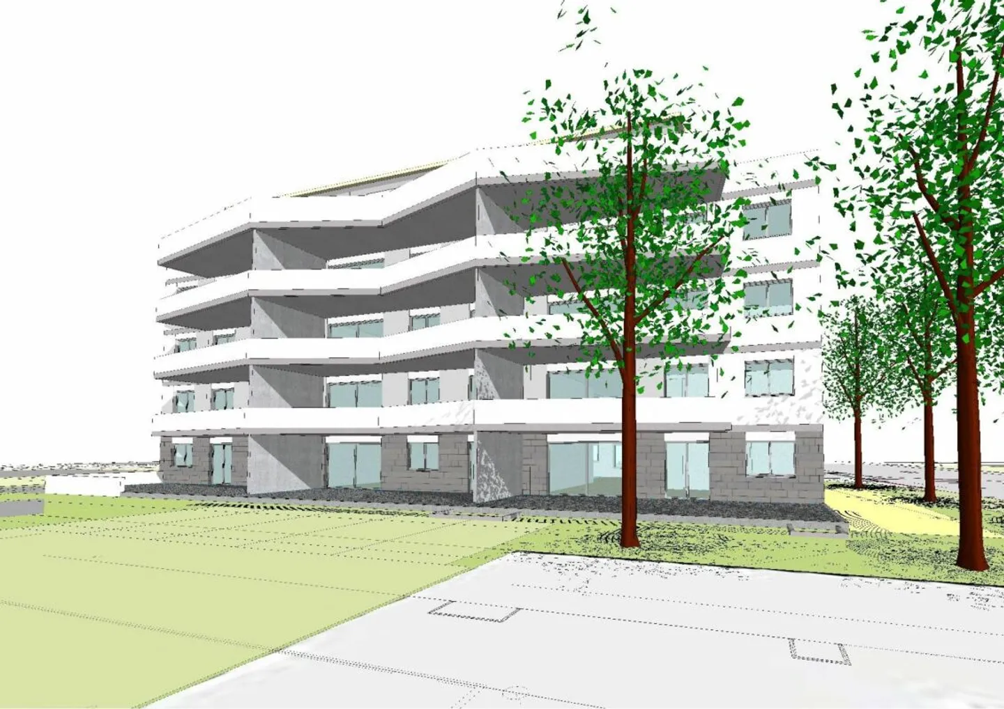 RESERVIERT Neubau mit Komfort: 3.5 Zimmer Gartenwohnung - Foto 5 von 11