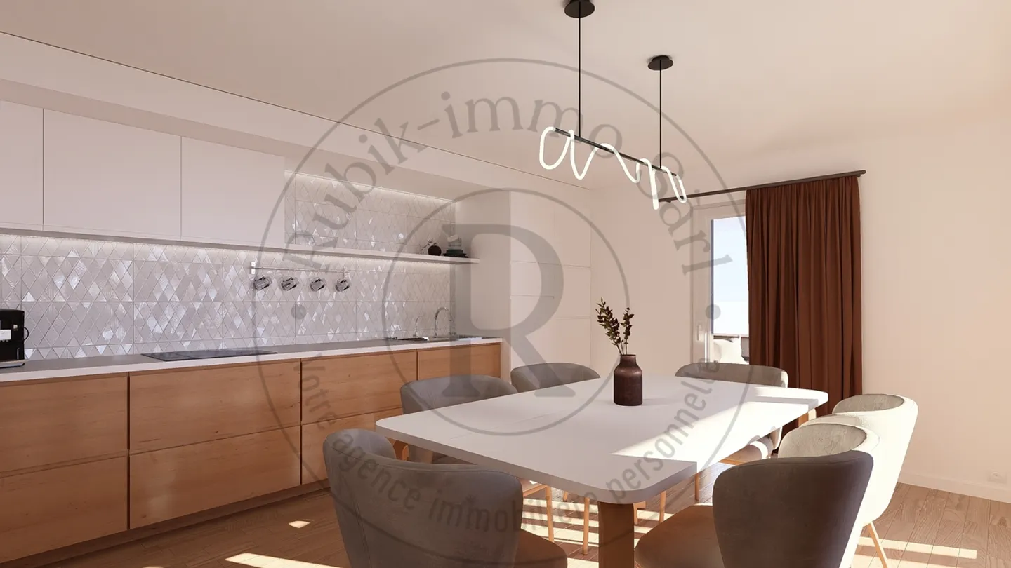 Bell'appartamento di 3,5 stanze con balcone di 37m² - Foto 1 di 11