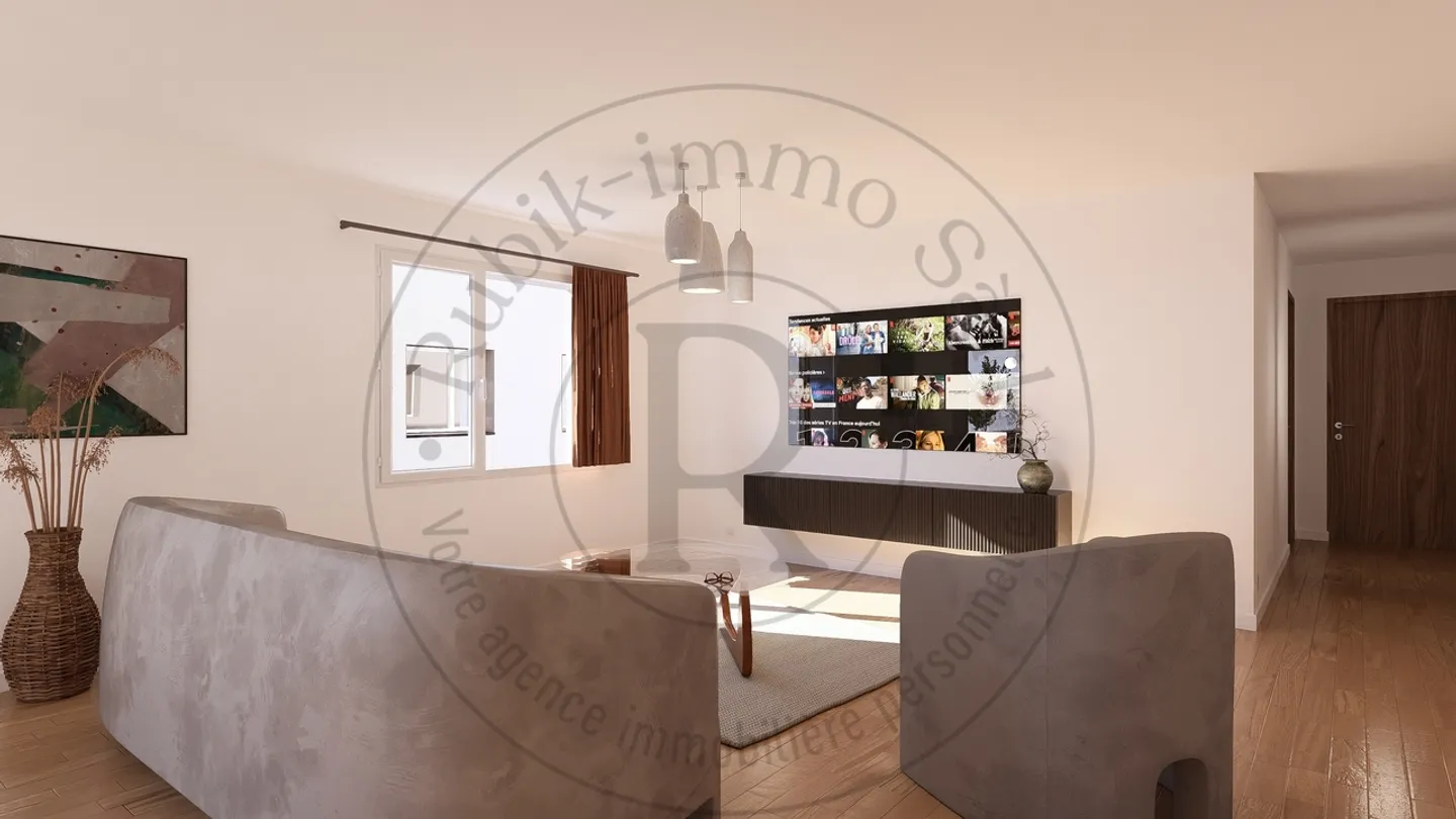 Bell'appartamento di 3,5 stanze con balcone di 37m² - Foto 3 di 11