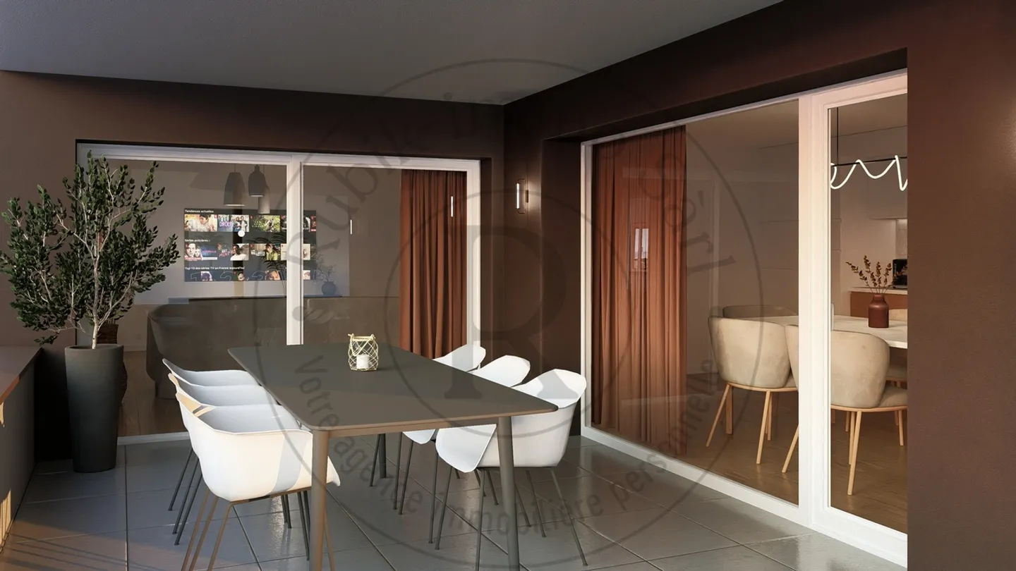 Bell'appartamento di 3,5 stanze con balcone di 37m² - Foto 8 di 11