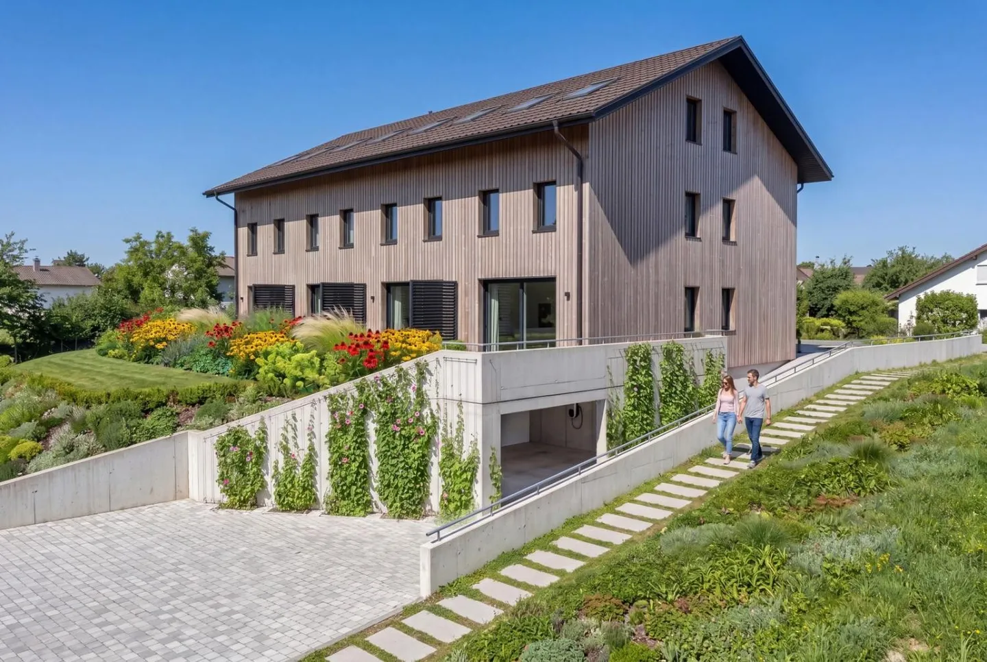 Maison Contiguë Contemporaine - Photo 12 sur 13