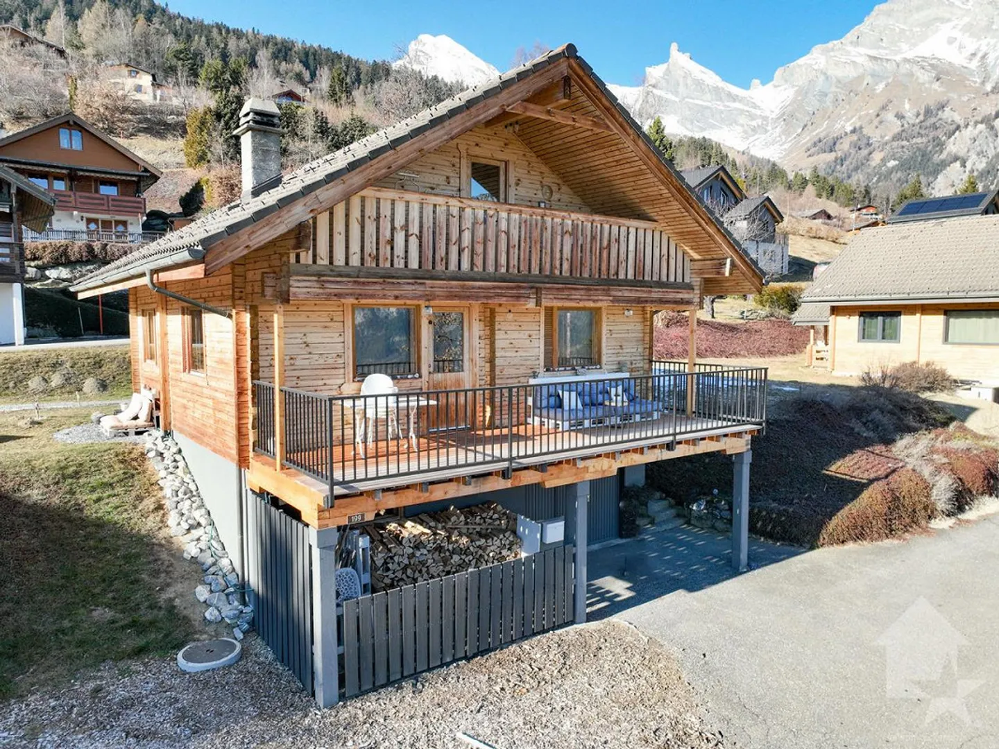 Charming Chalet for 3.5 cents + mezzanine, quiet, panoramic view and sunny - Photo 1 of 13