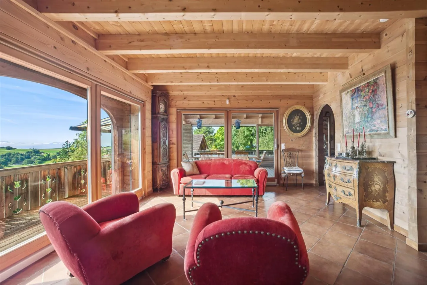 Ein Chalet der Superlative mit Blick auf den See und den Wald, Garten, Doppelgarage - Foto 7 von 18