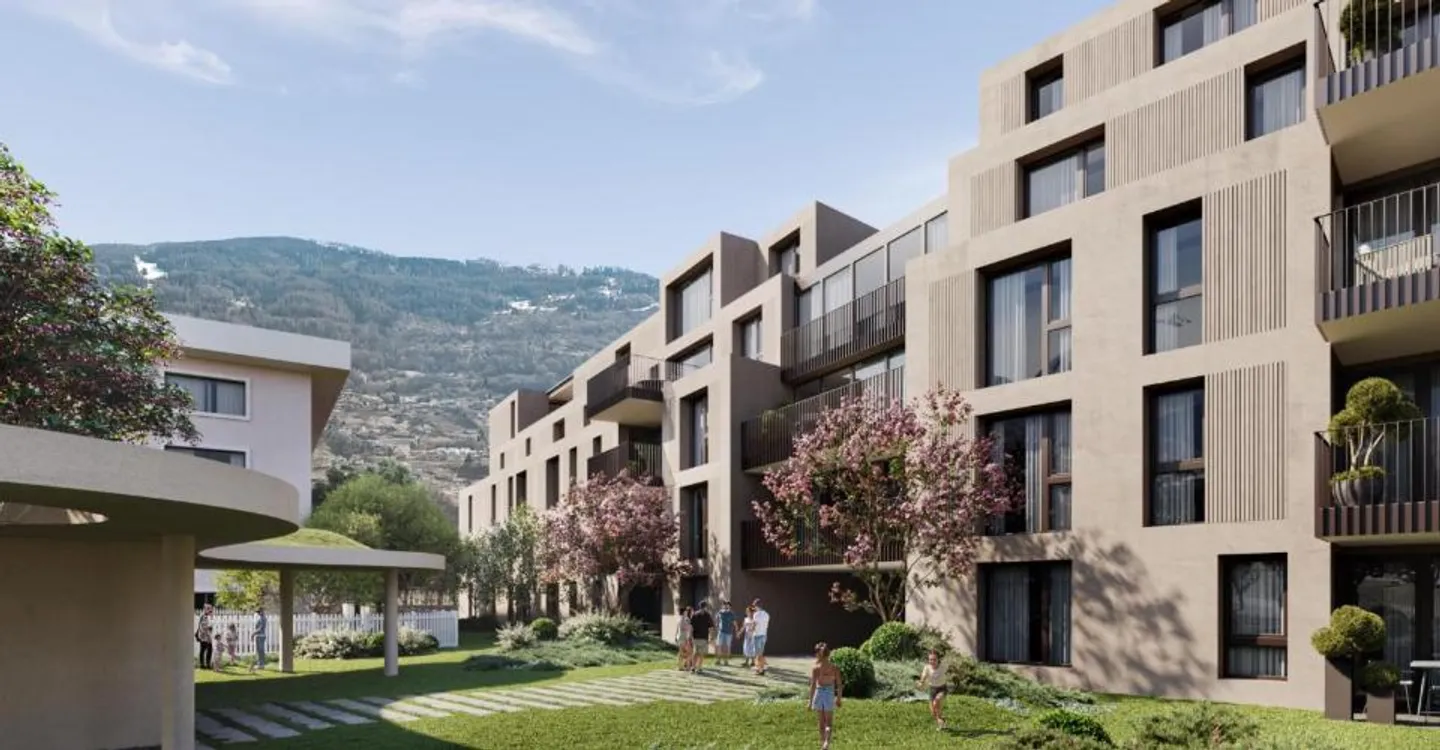 Aussergewöhnliche Wohnung mit Garten - Foto 3 von 6