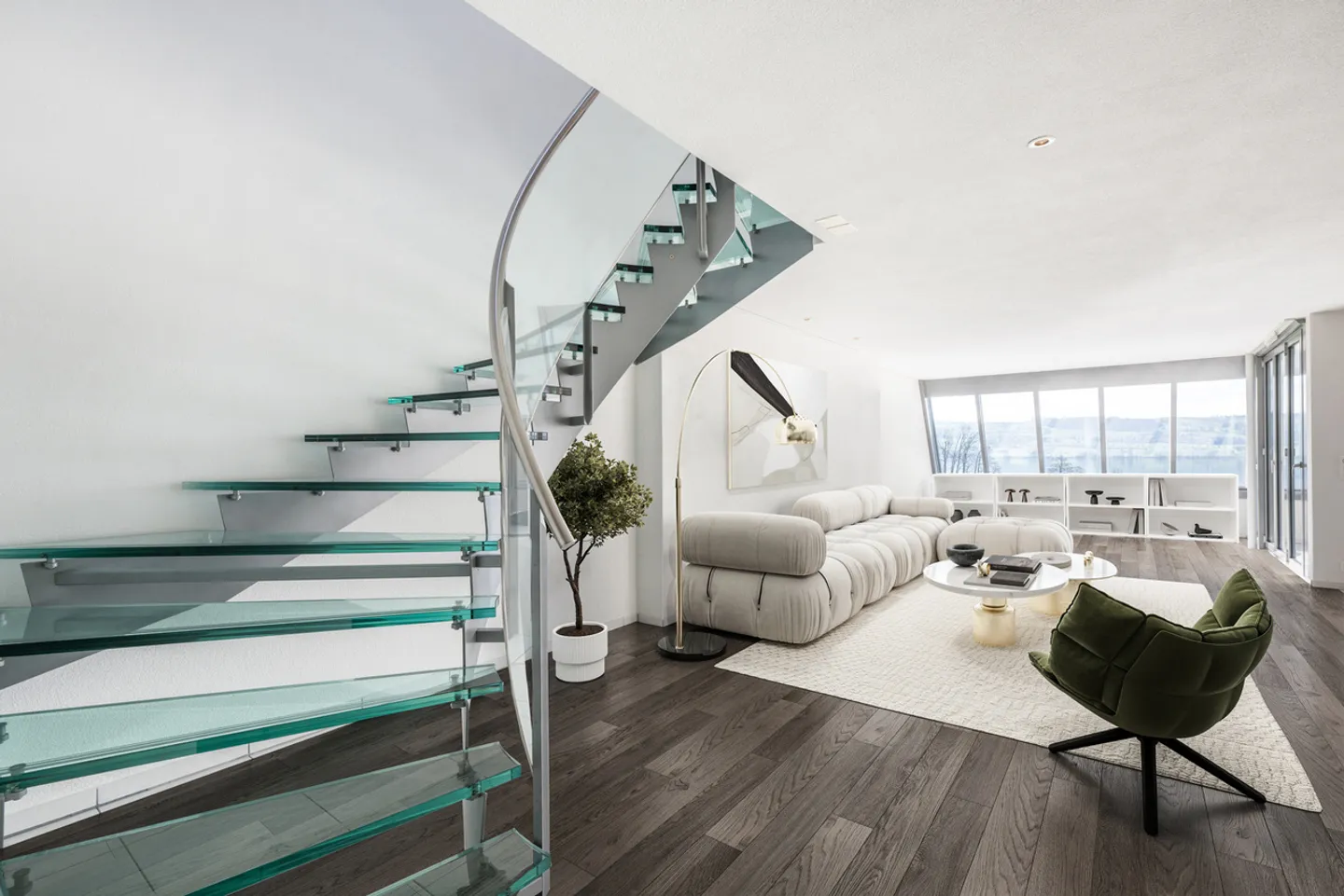 Appartamento duplex esclusivo con vista panoramica sul lago di Sempach - Foto 2 di 5