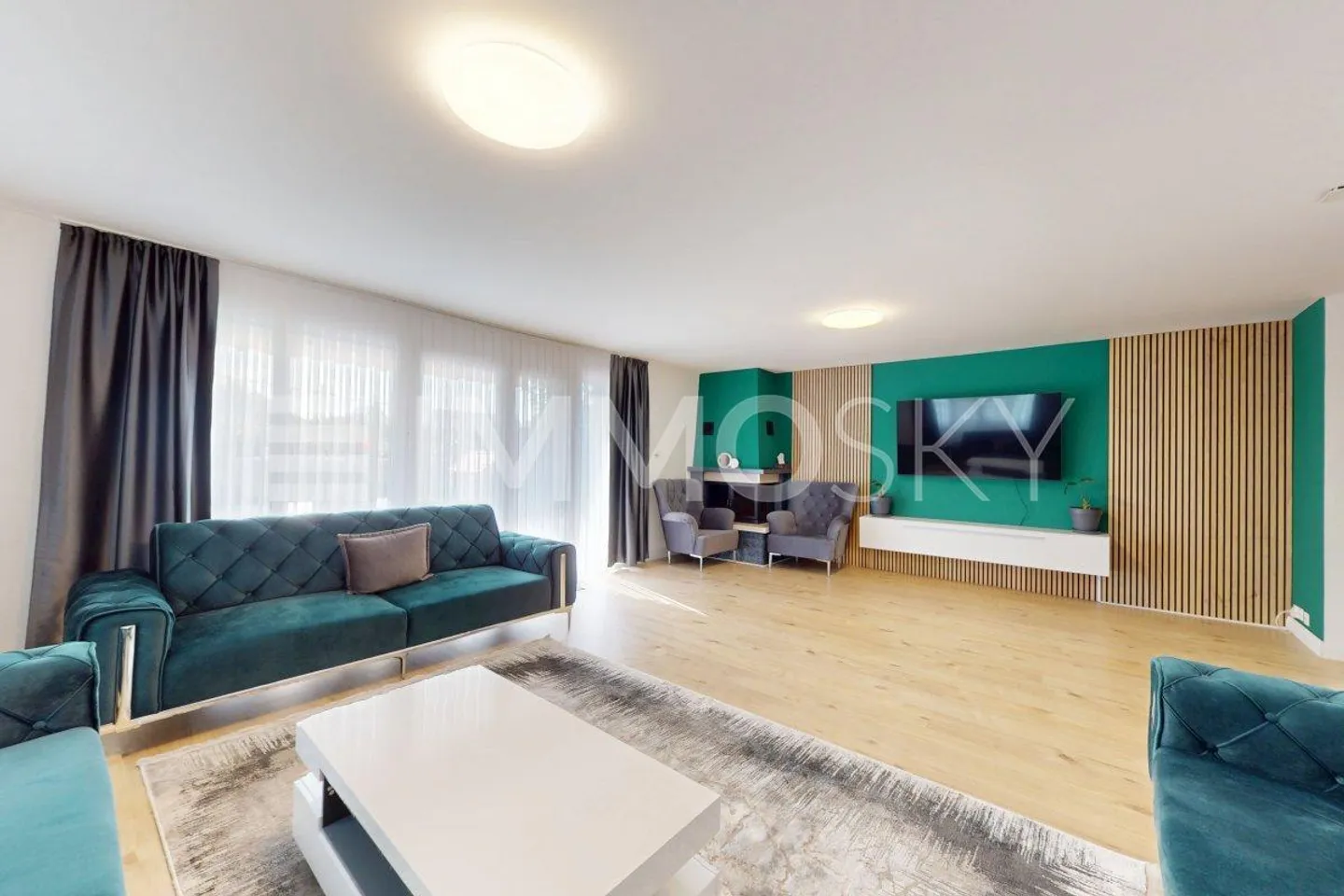 «EN EXCLUSIVITE ! Appartement 4.5 pces rénové avec jardin» - Photo 3 sur 5