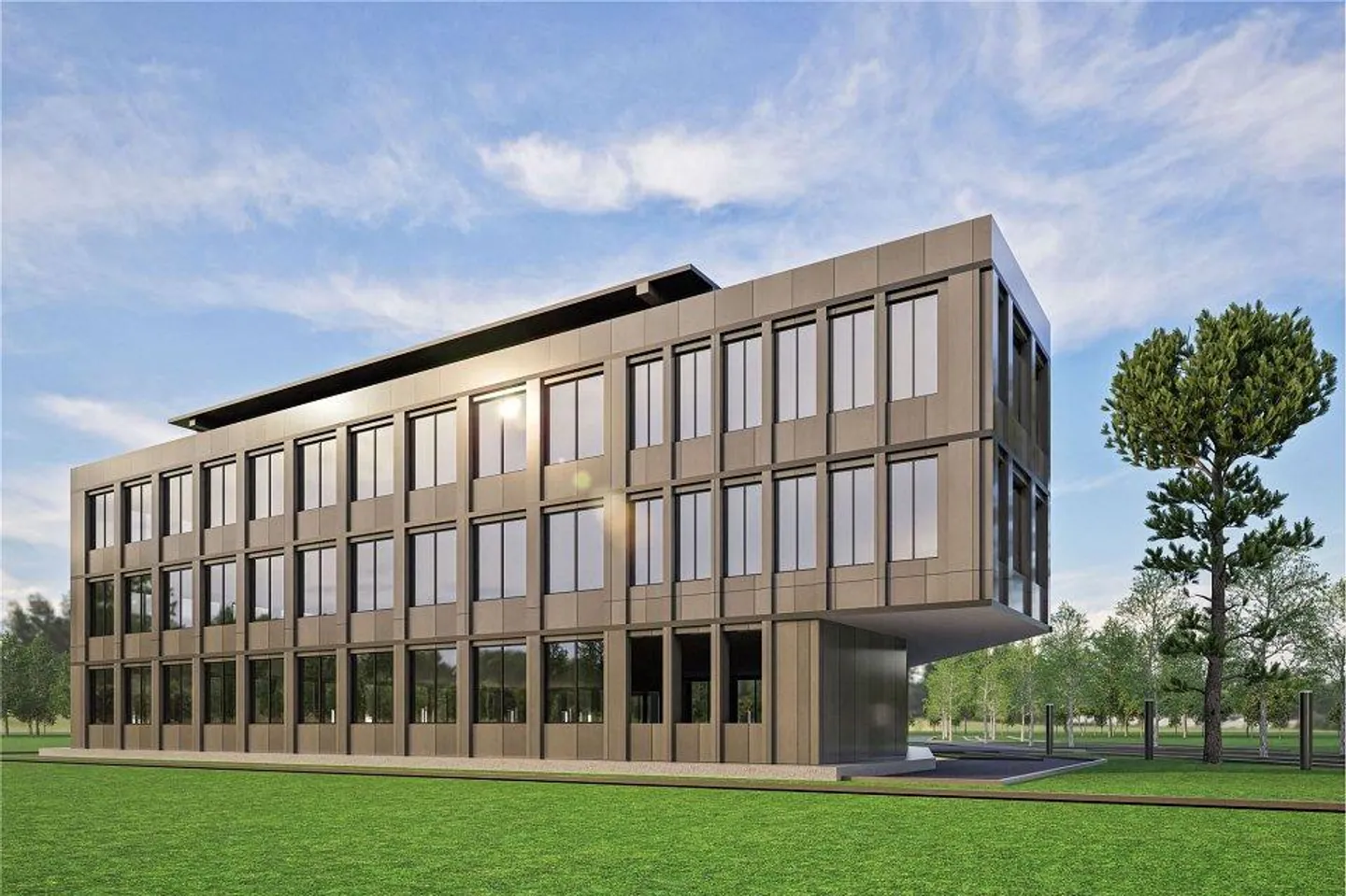 Modern, representative, well-located: Office/commercial new building in Fällanden - Photo 2 of 5