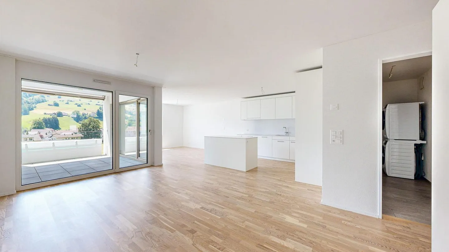 Stilvolle Wohnung mit Blick ins Grüne - Foto 1 von 11