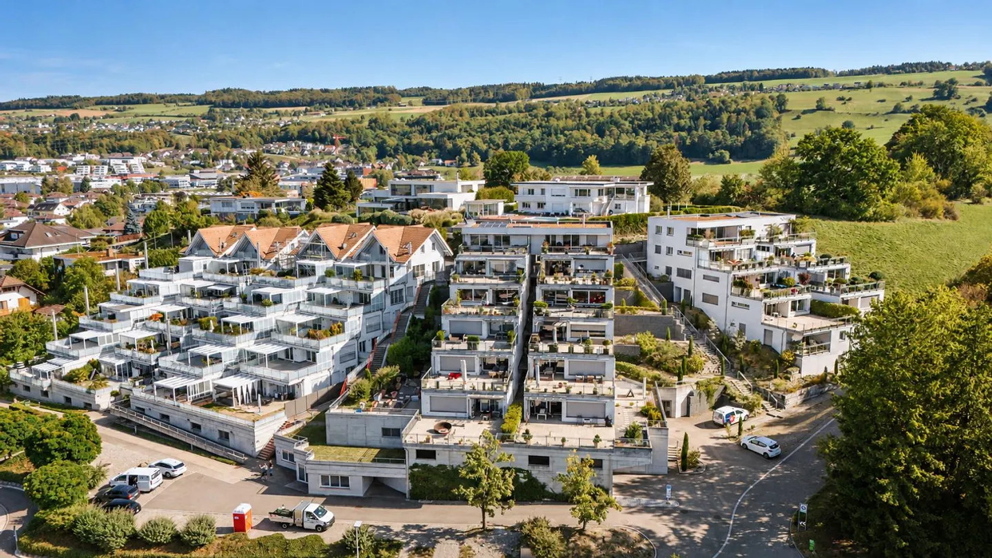 Incantevole appartamento maisonette di 5,5 stanze con vista panoramica - Foto 2 di 18