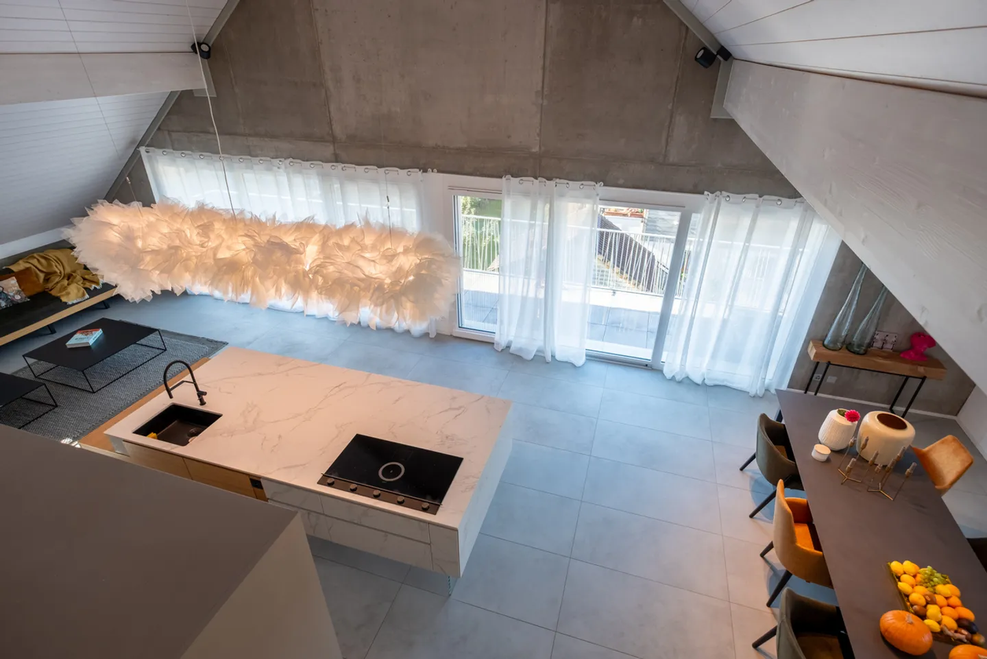 Außergewöhnliche Penthouse-Wohnung 5,5 Zimmer von 172 m2 + 50 m2 Wohnfläche im Dachgeschoss - Foto 13 von 22