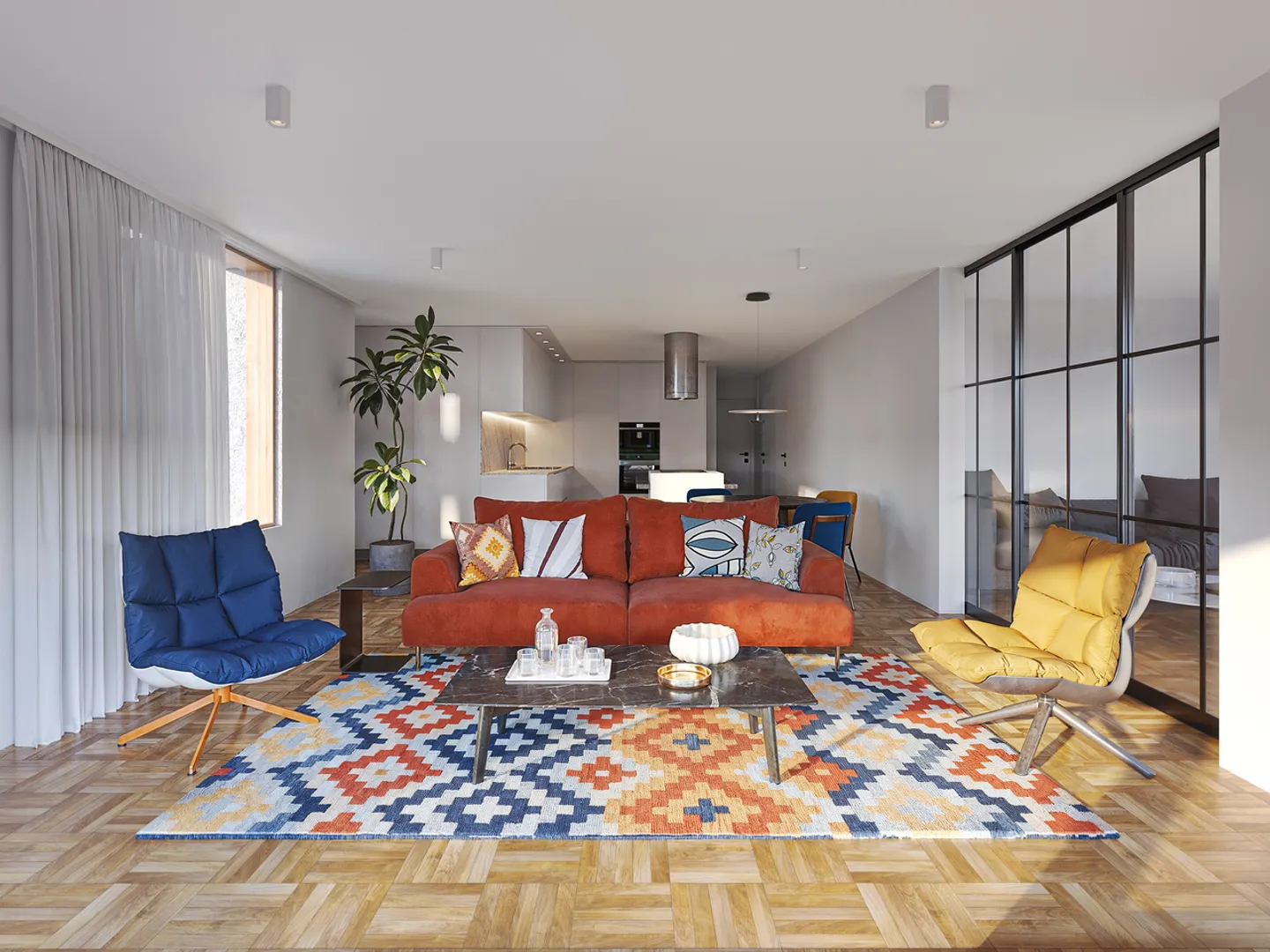 Lot 6 - 3.5 Room New Build with Large Terrace - Photo 6 of 8