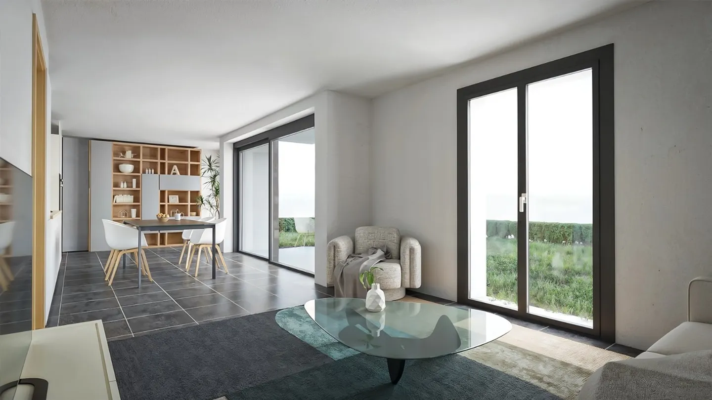 Un nuovo appartamento in condominio in vendita a St-Aubin FR. - Foto 1 di 3