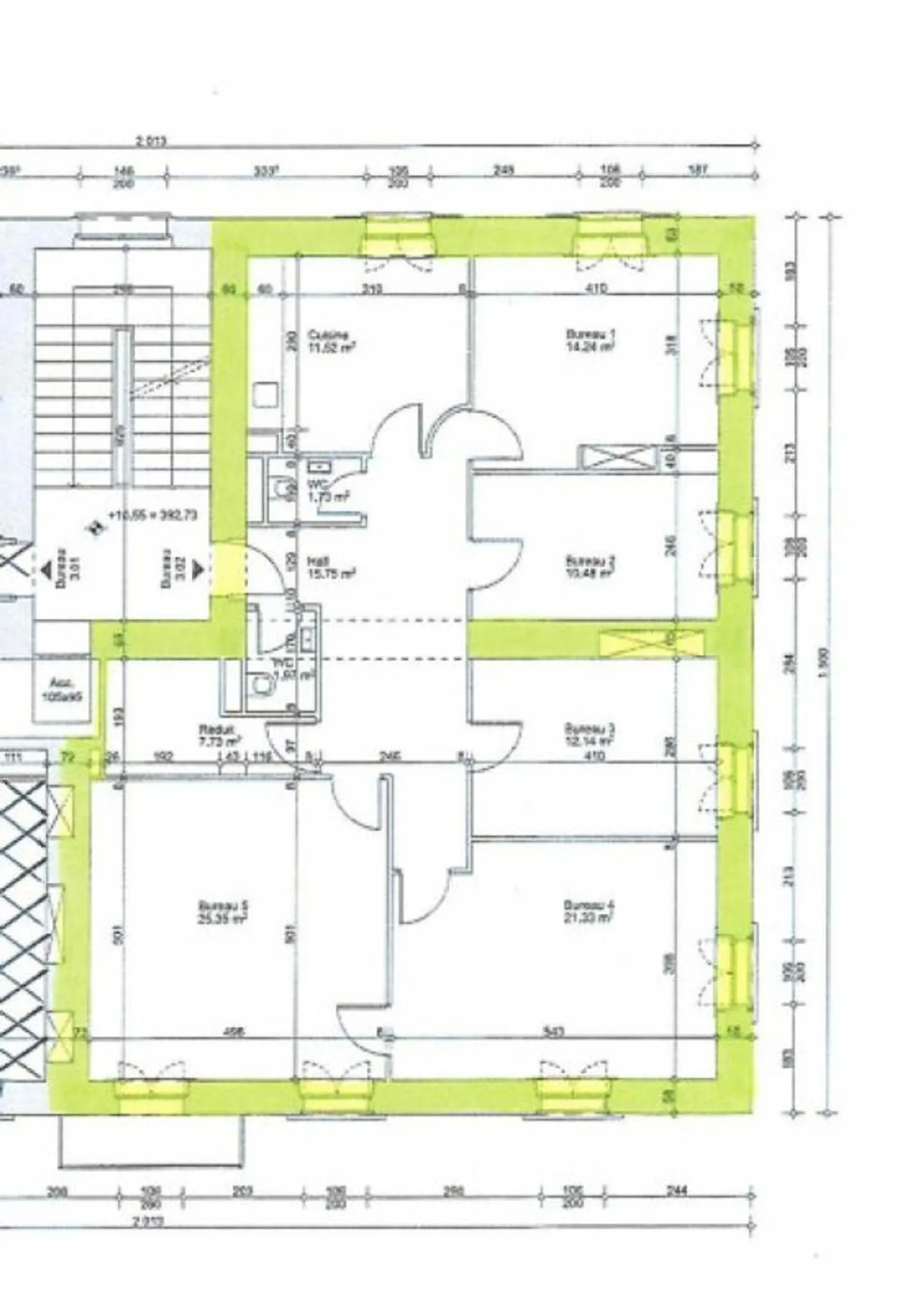 Ufficio privato di 14 m² in un grande spazio condiviso - 14 m² - di fronte alla stazione - Foto 5 di 5