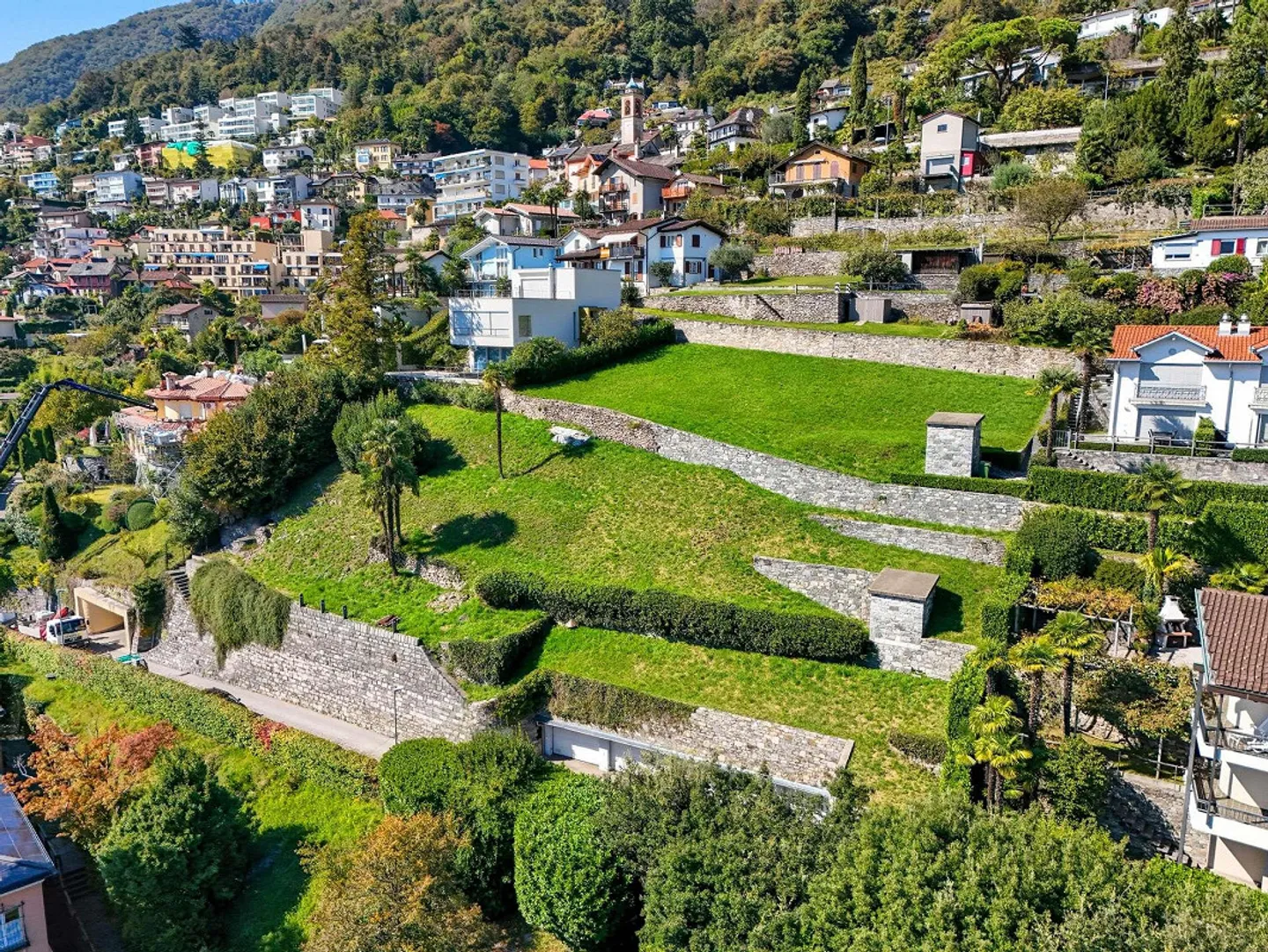Terreno edificabile con vista a 180° sul lago e panoramica / Terreno edificabile con vista ... - Foto 6 di 9