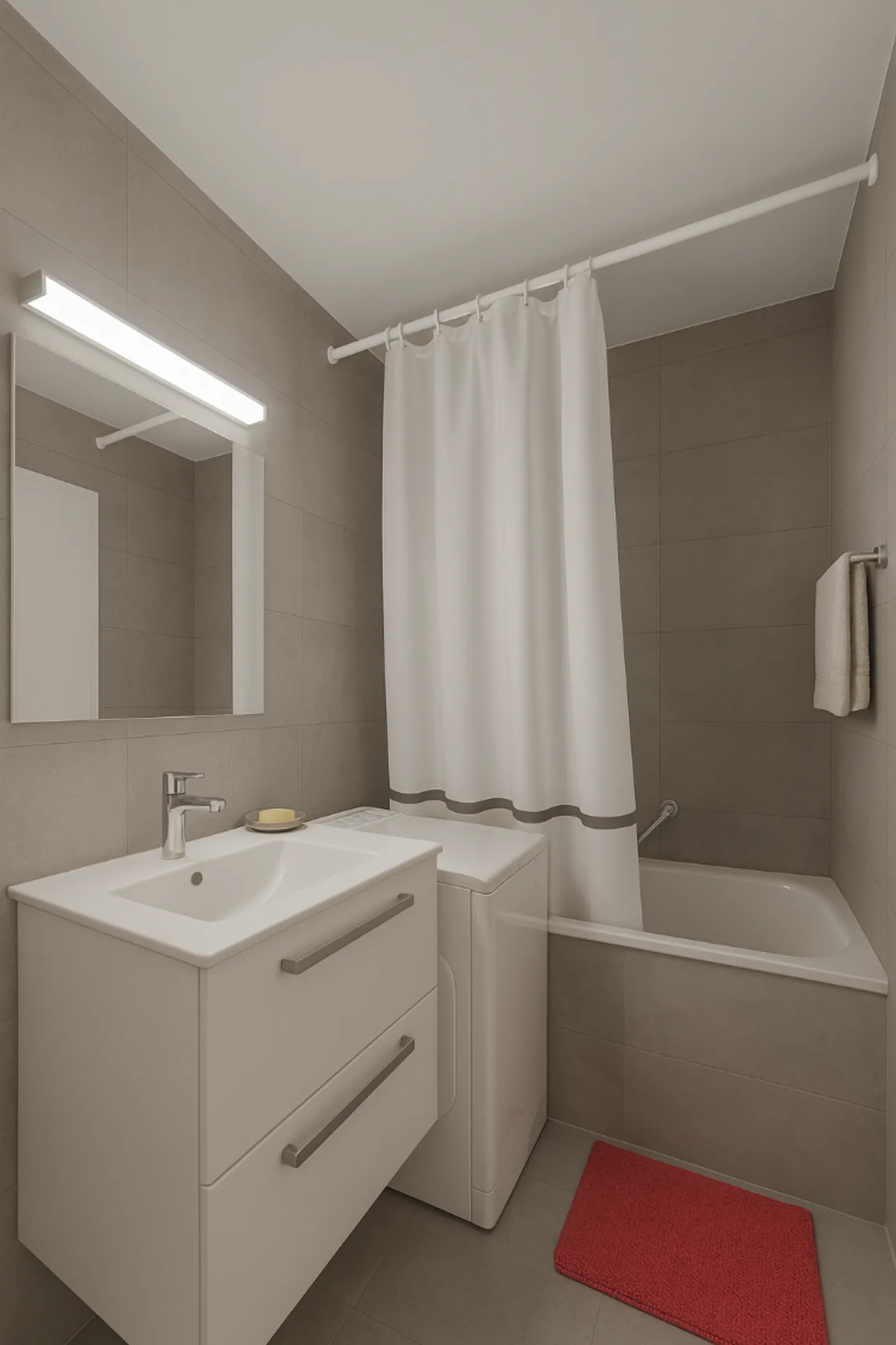 Helles 3,5-Zimmer-Apartment in Sion - Foto 5 von 10